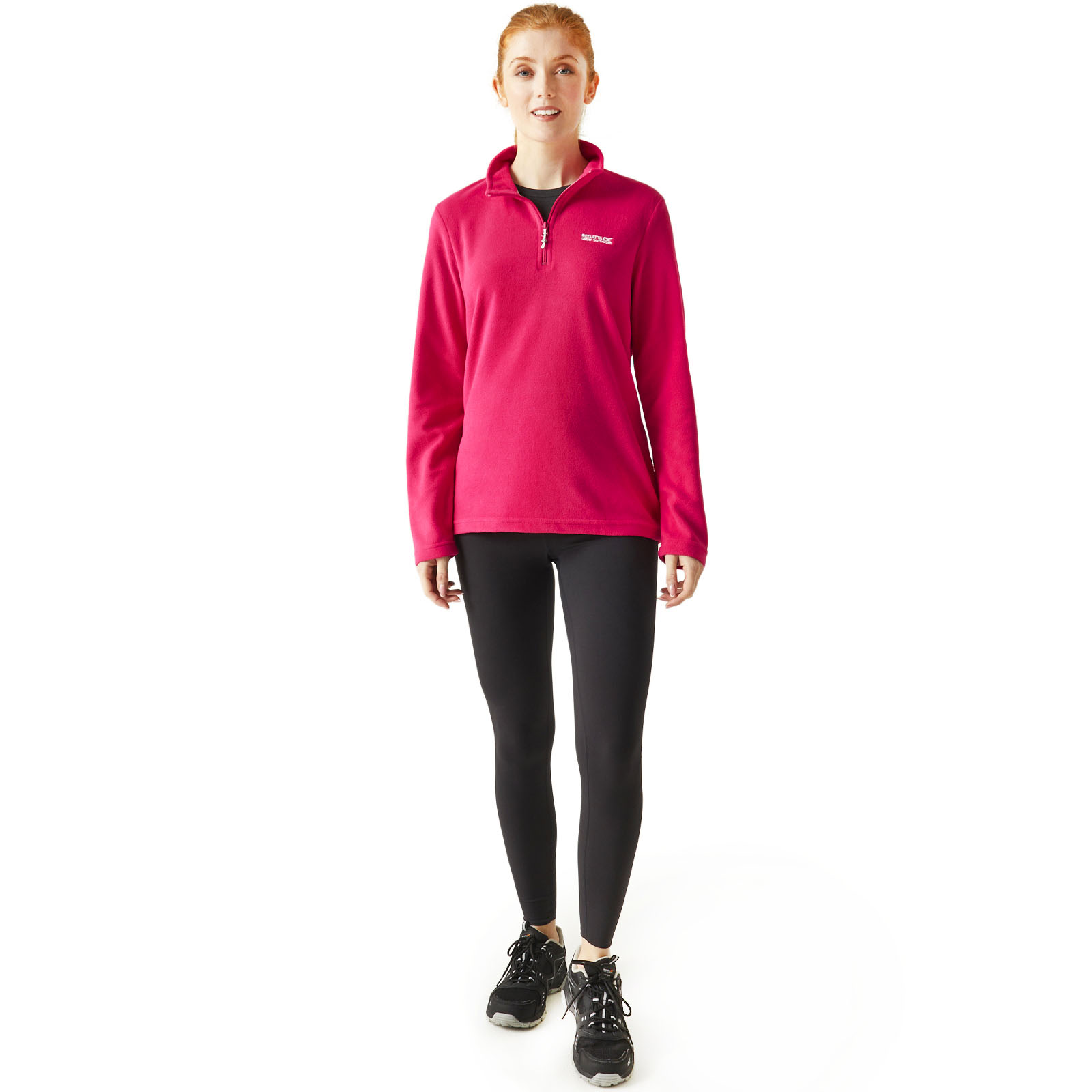 Regatta Womens Sweethart Lightweight 1/2 Zip Outdoor Walking Fleece Pullover - Picture 79 of 95