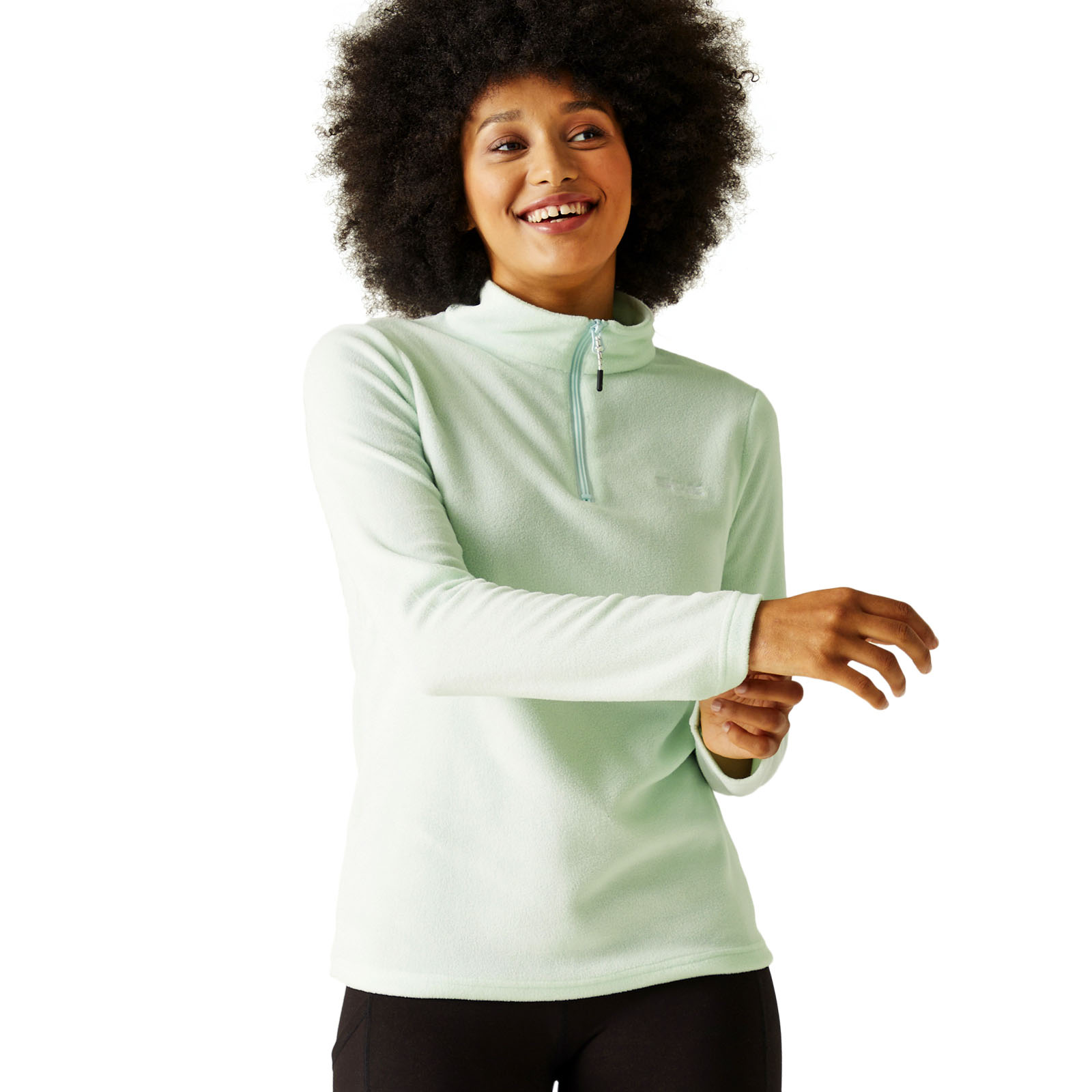 Regatta Womens Sweethart Lightweight 1/2 Zip Outdoor Walking Fleece Pullover - Picture 20 of 95