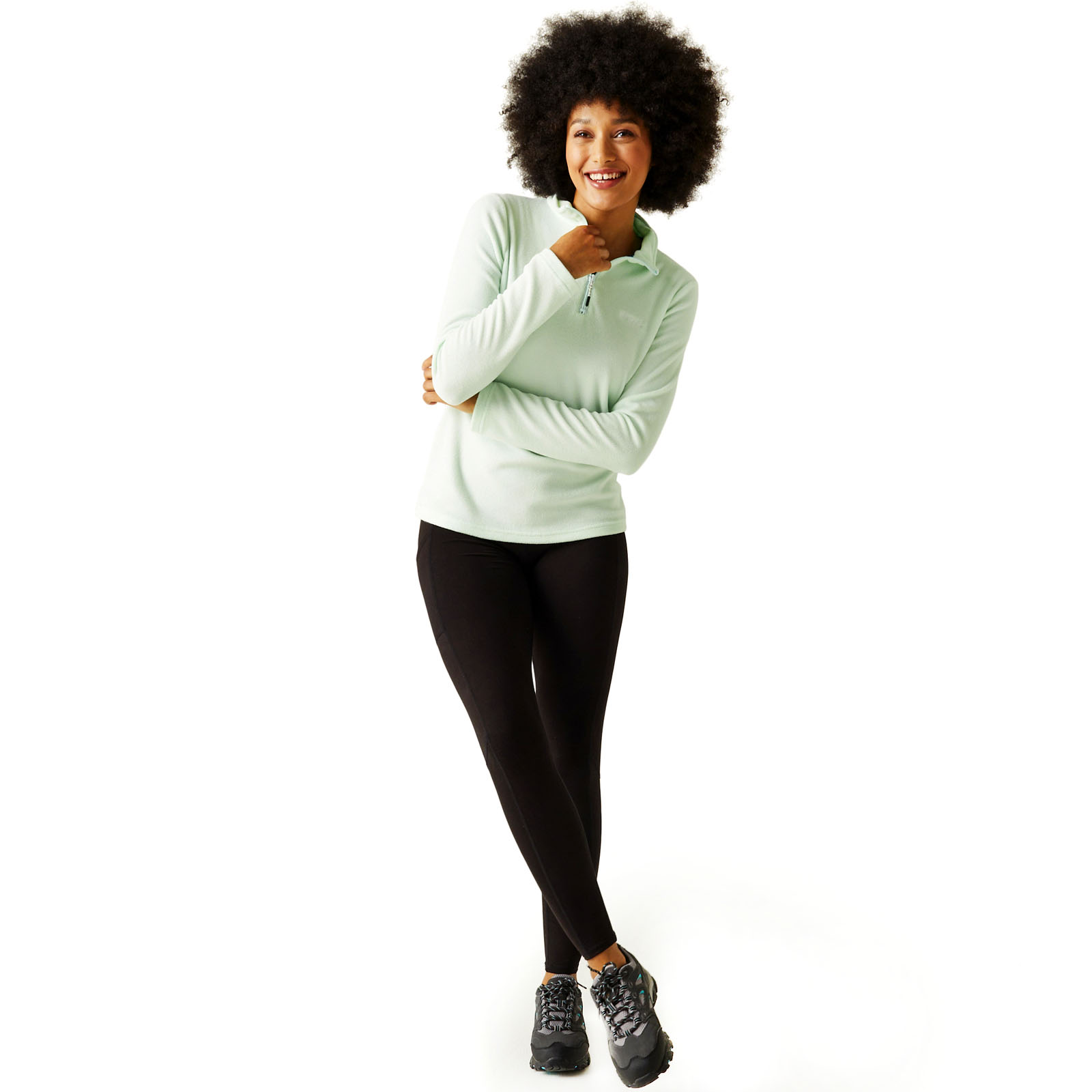 Regatta Womens Sweethart Lightweight 1/2 Zip Outdoor Walking Fleece Pullover - Picture 23 of 95