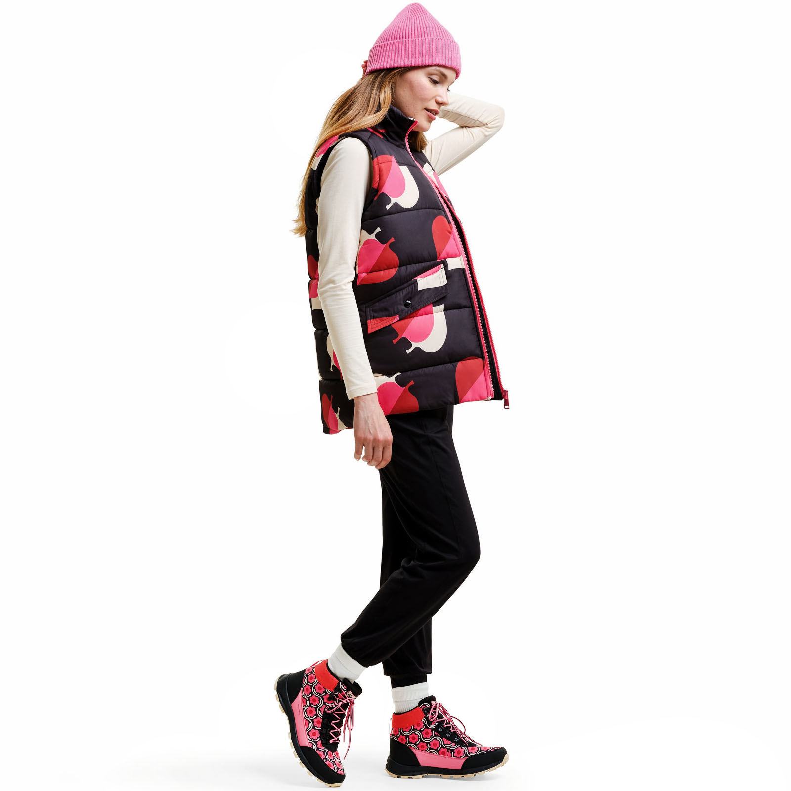 Regatta Womens Orla Kiely Printed Padded Bodywarmer Gilet - Picture 9 of 11