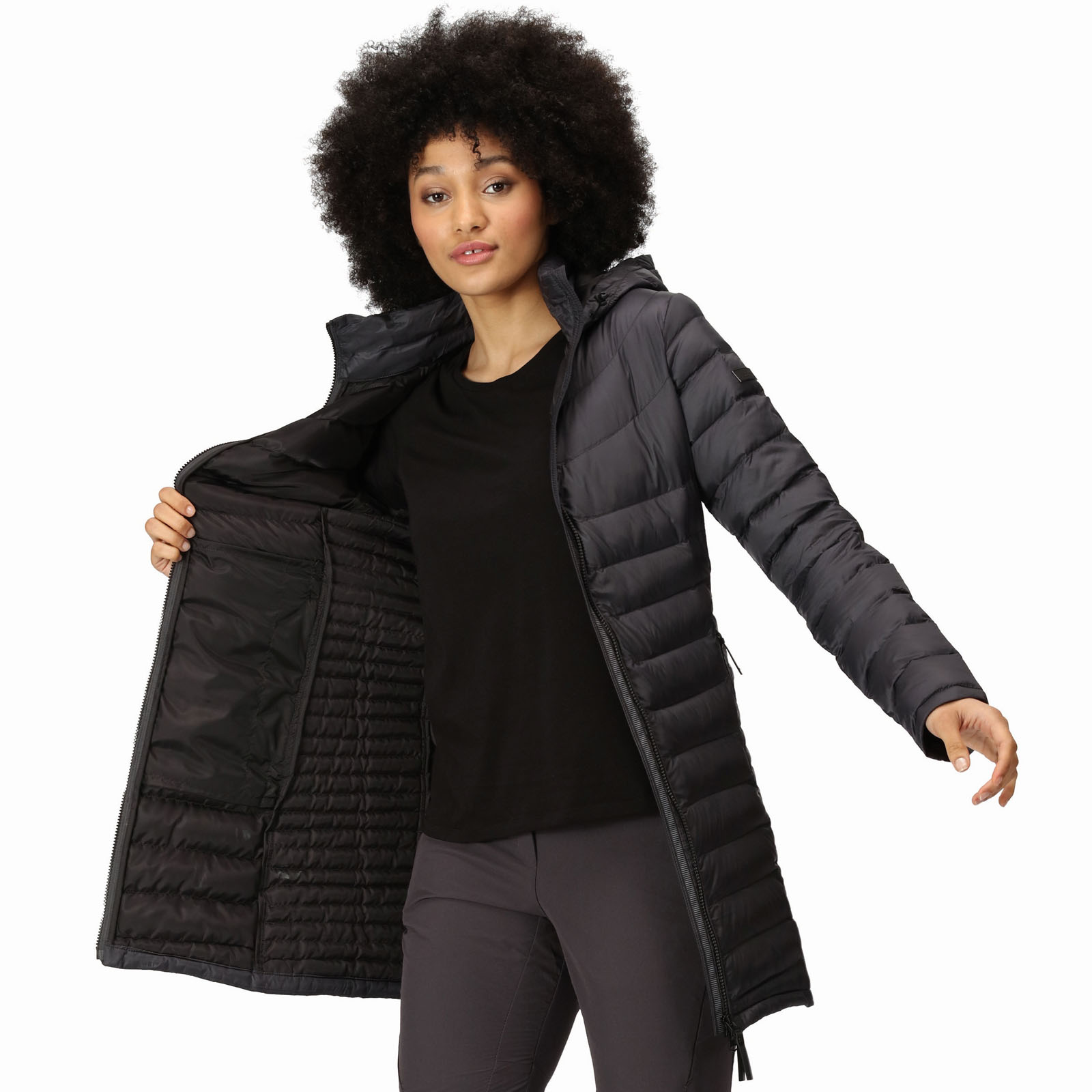 Regatta Womens Andel III Lightweight Insulated Parka Jacket - Picture 21 of 23