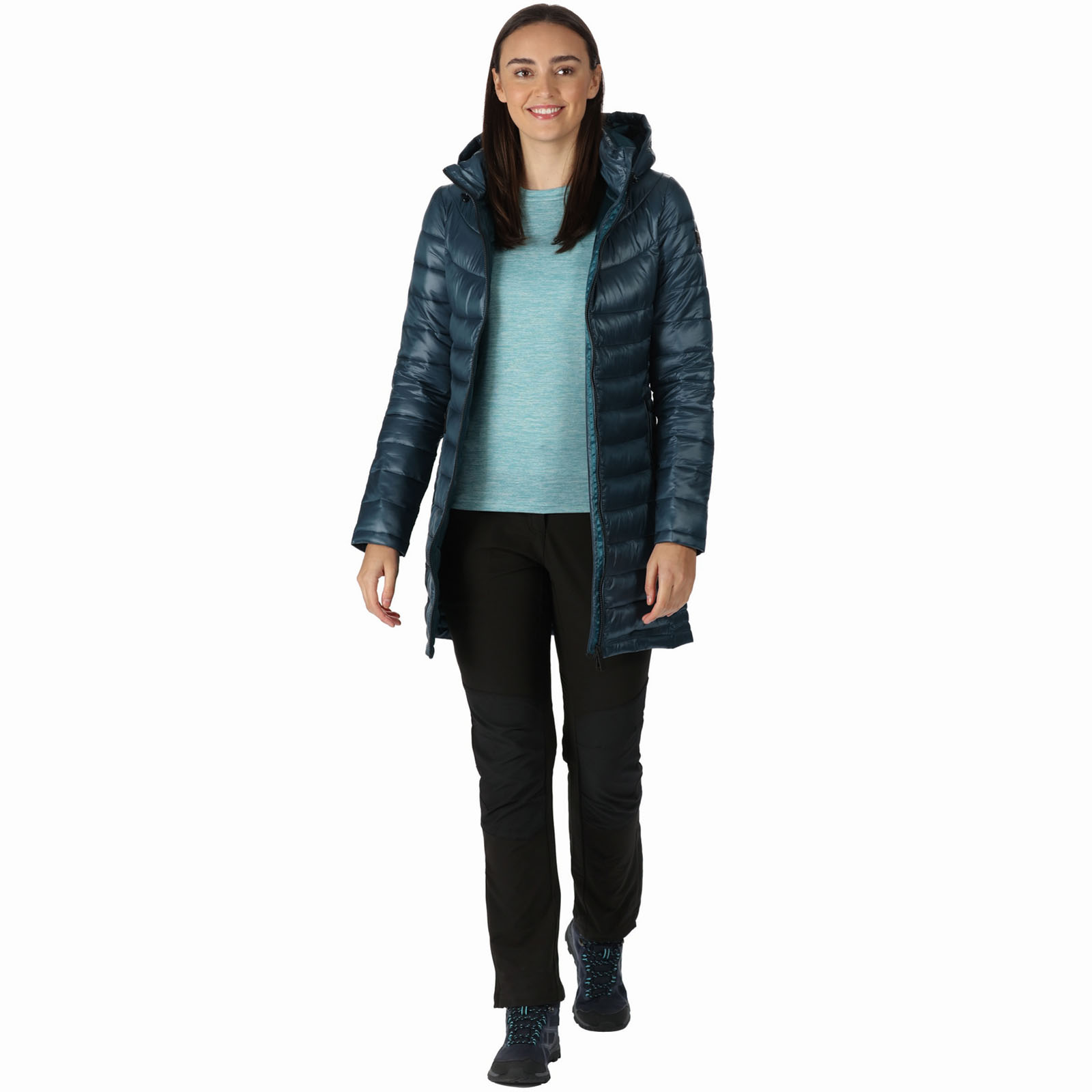 Regatta Womens Andel III Lightweight Insulated Parka Jacket - Picture 13 of 23