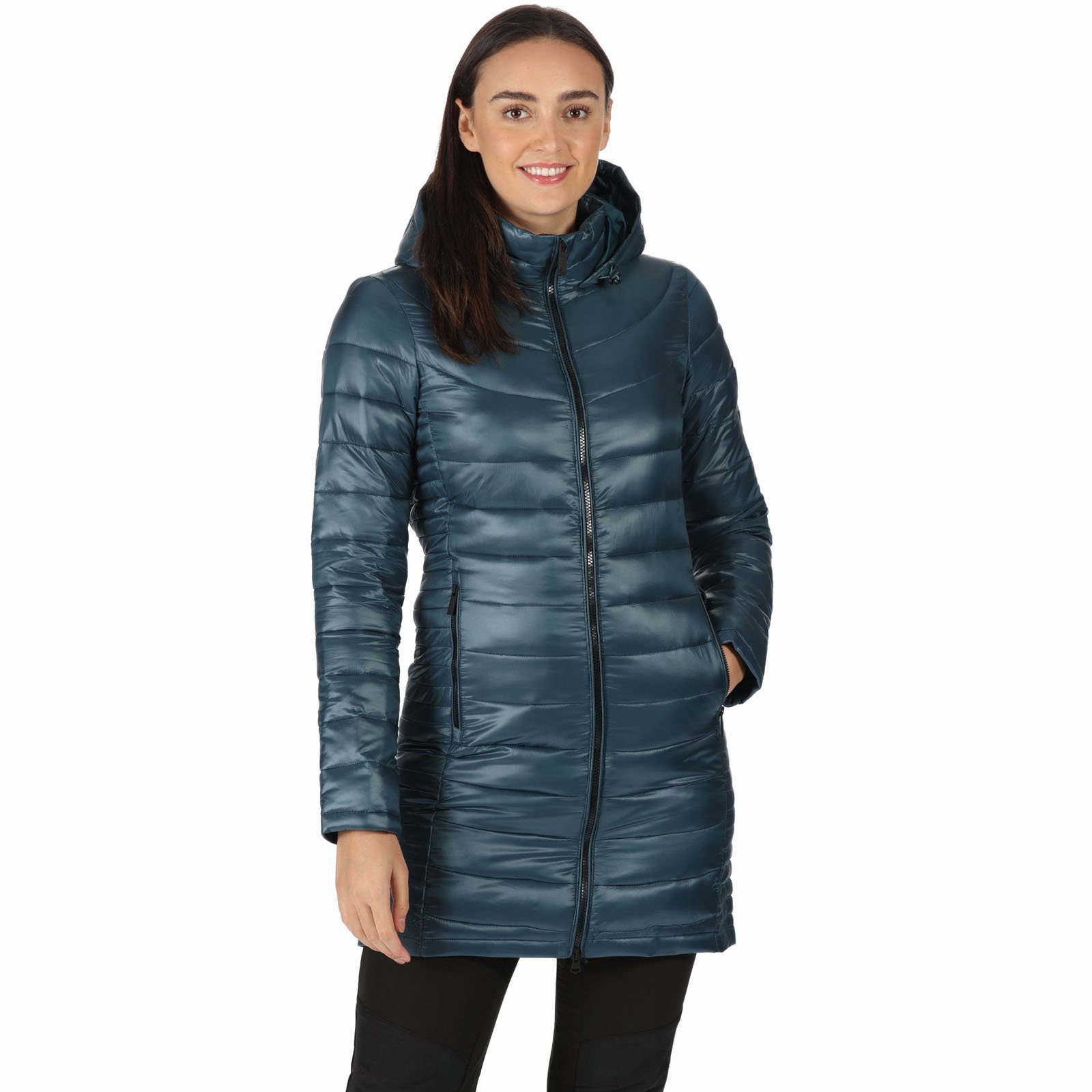 Regatta Womens Andel III Lightweight Insulated Parka Jacket - Picture 15 of 23