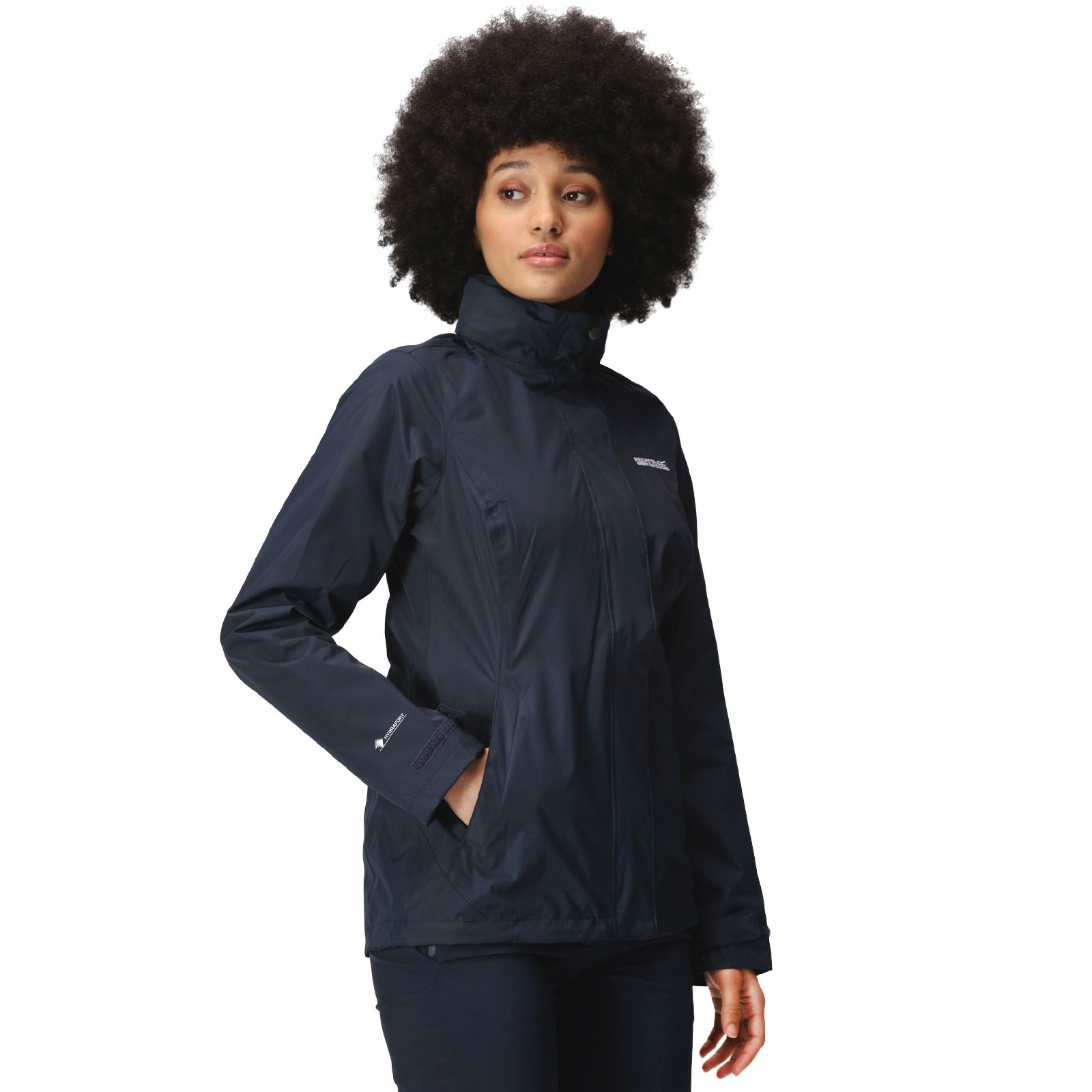 Regatta Womens Daysha Outdoor Walking Hiking Waterproof Hooded Jacket Coat - Picture 12 of 13