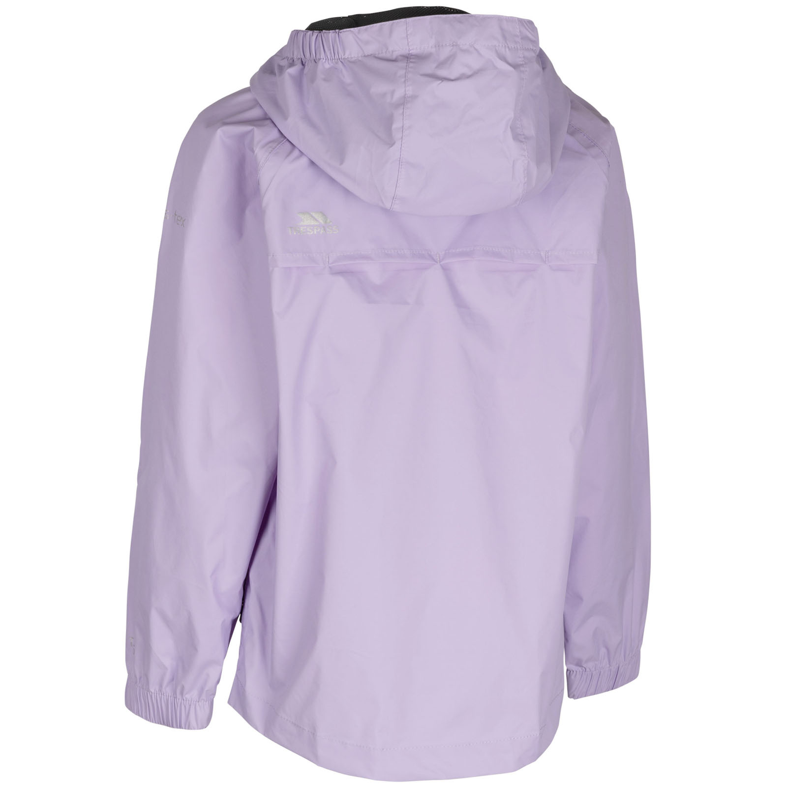 Trespass Kids Youths Qikpac Hooded Waterproof Packaway Outdoor Walking Jacket - Picture 11 of 25