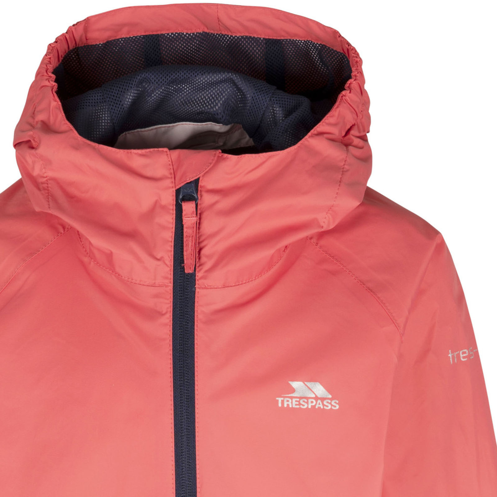 Trespass Kids Youths Qikpac Hooded Waterproof Packaway Outdoor Walking Jacket - Picture 20 of 25