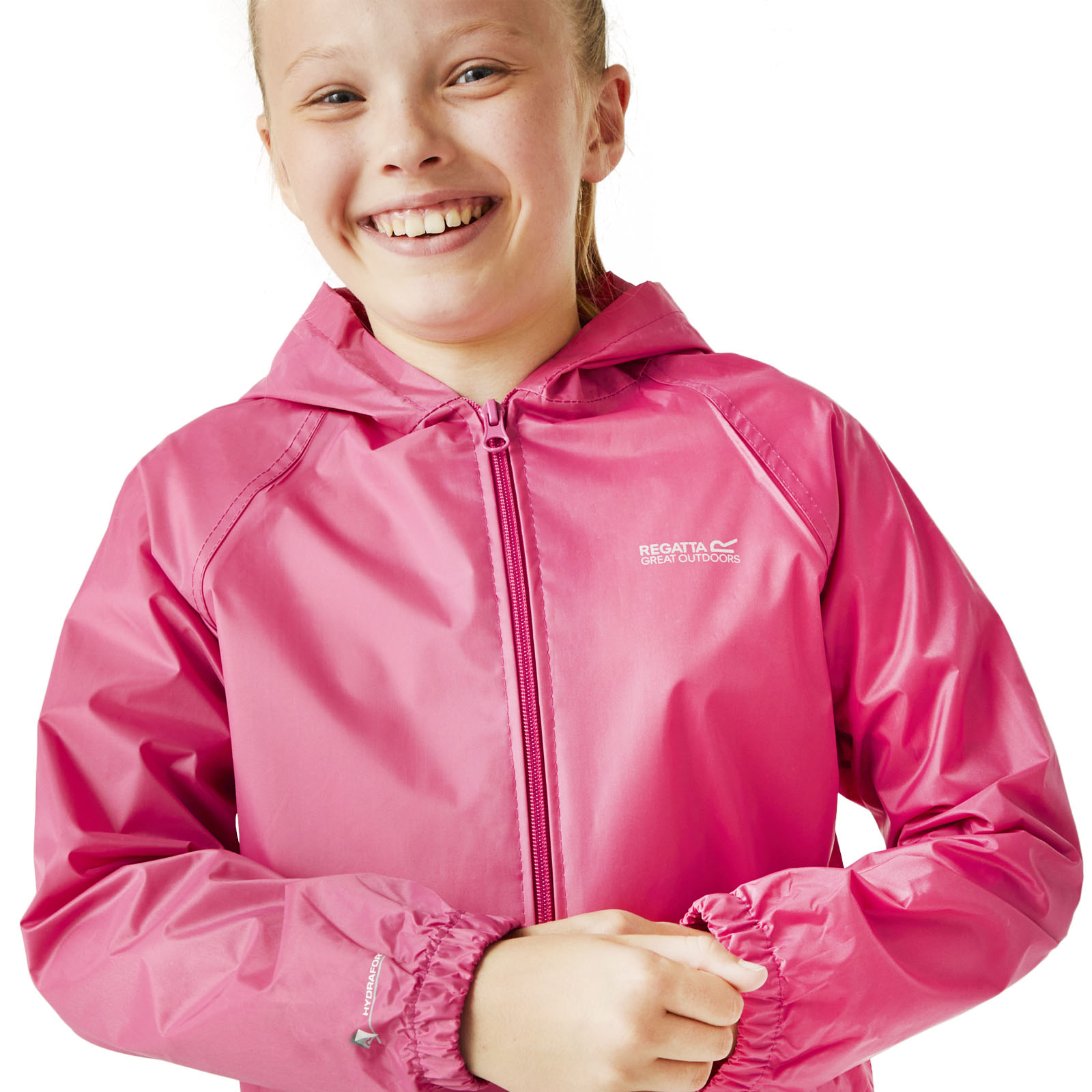 Regatta Unisex Kids Stormbreaker Outdoor Waterproof Shell Walking Jacket Coat - Picture 8 of 13