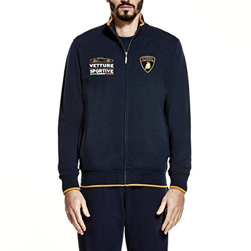NB SWEATSHIRT Full Zip Automobili Lamborghini Sportscar Vetture Sportive NEW