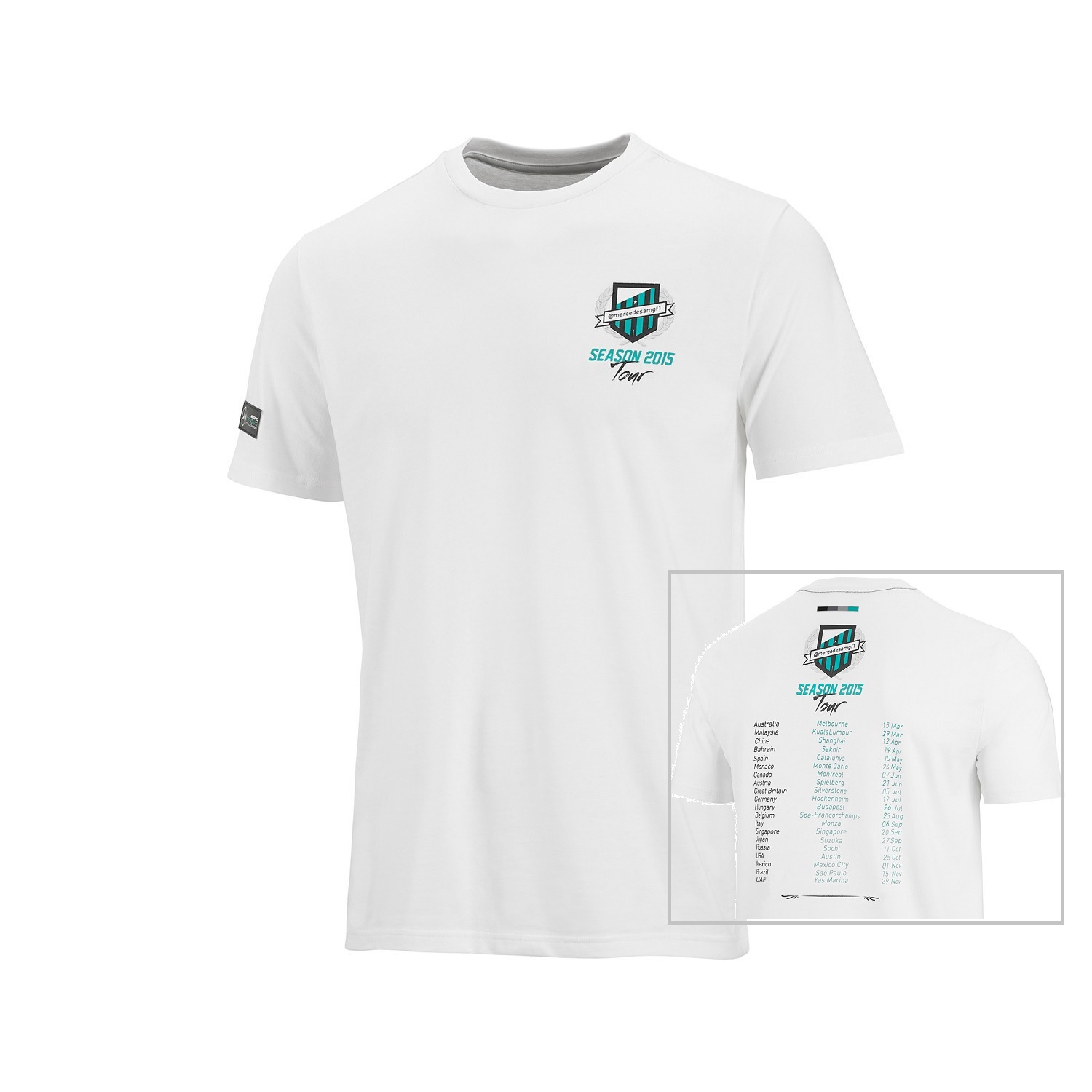 T-SHIRT Childrens Formula One 1 Team McLaren Honda Button F1 NEW 2015 Kids