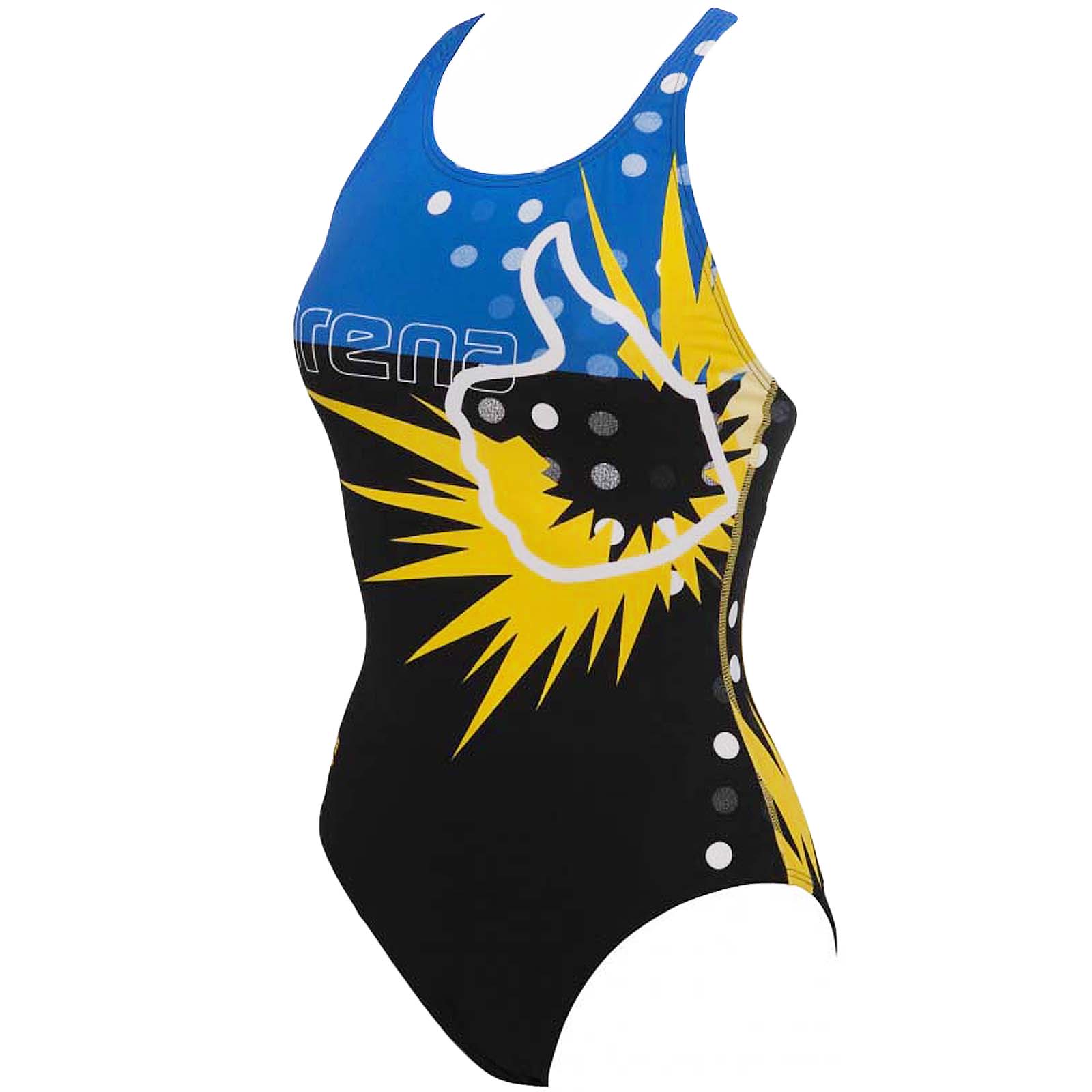 Firetrap di marca Swim Costume Da Bagno Costume Da Spiaggia Donna un pezzo NERO