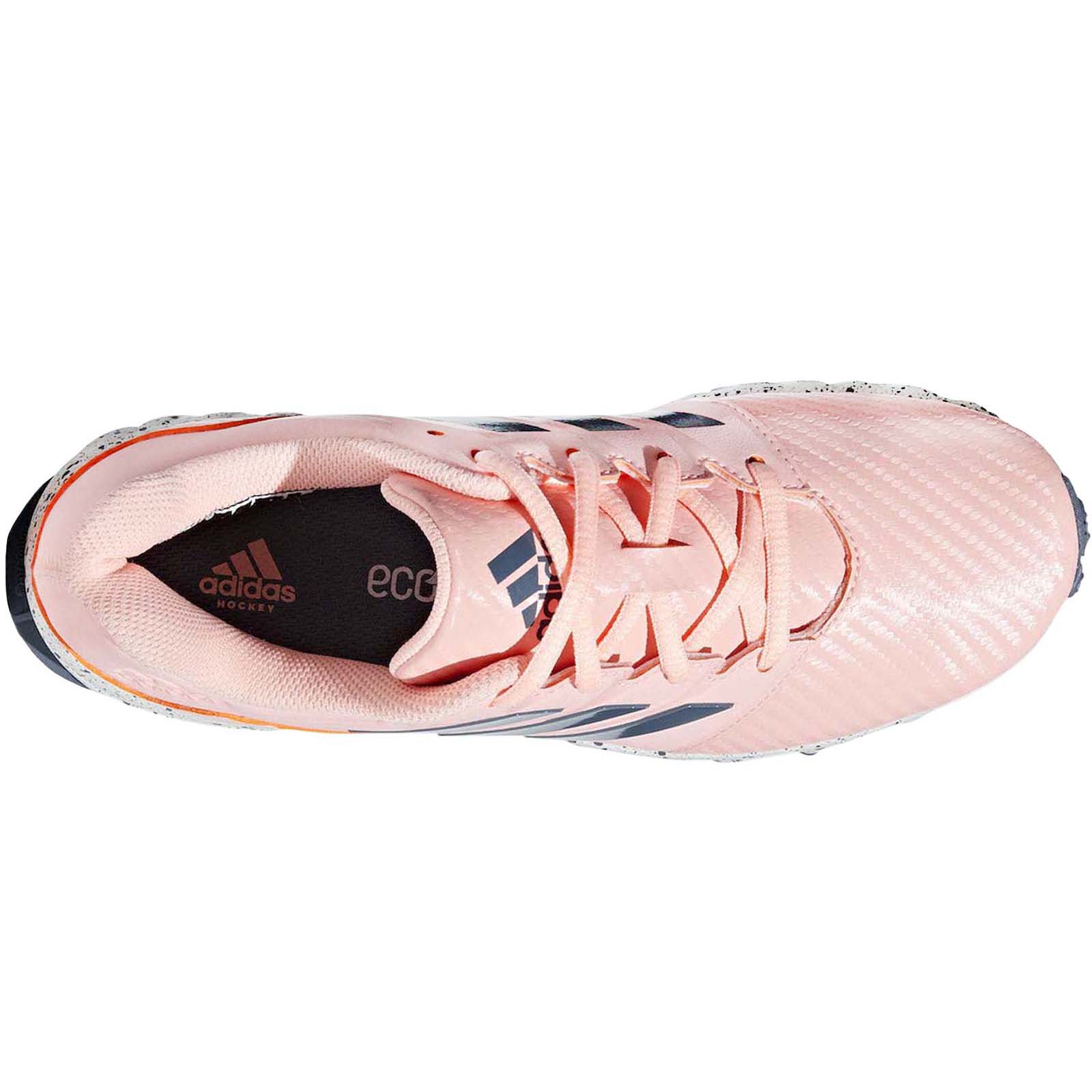 adidas Performance Girls Hockey Junior Lace Up Sports Trainers Shoes Pink
