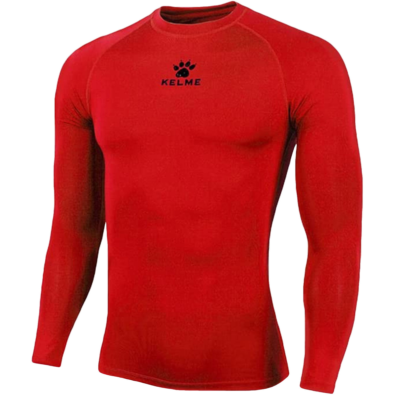 KELME Mens Thermical Long Sleeve Football Tech Fit Baselayer Compression Top - Picture 4 of 7