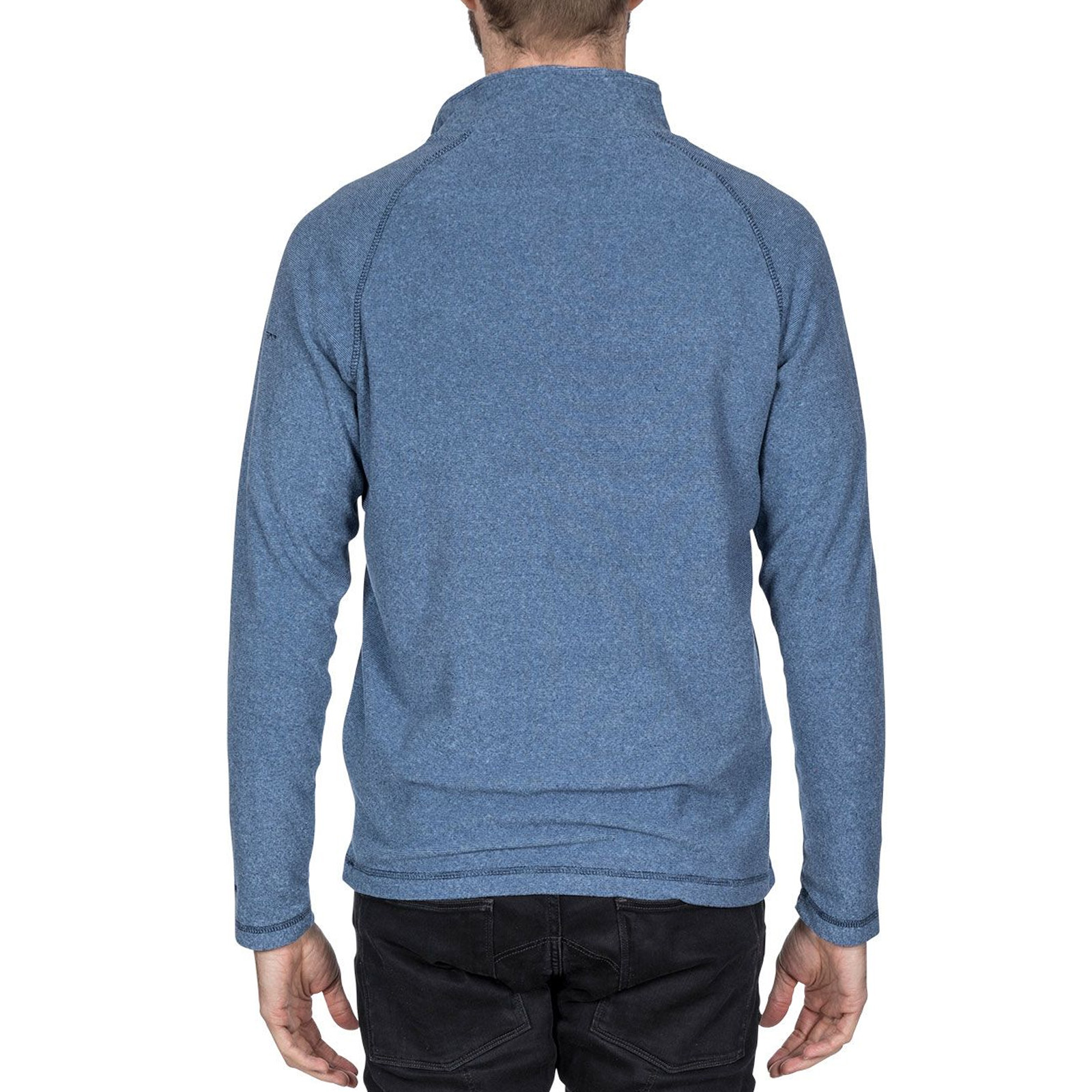 Trespass Para Hombres Keynote 1/2 Cremallera Cálido Pullover Suéter Sudadera Polar Chaqueta Top - Imagen 17 de 19