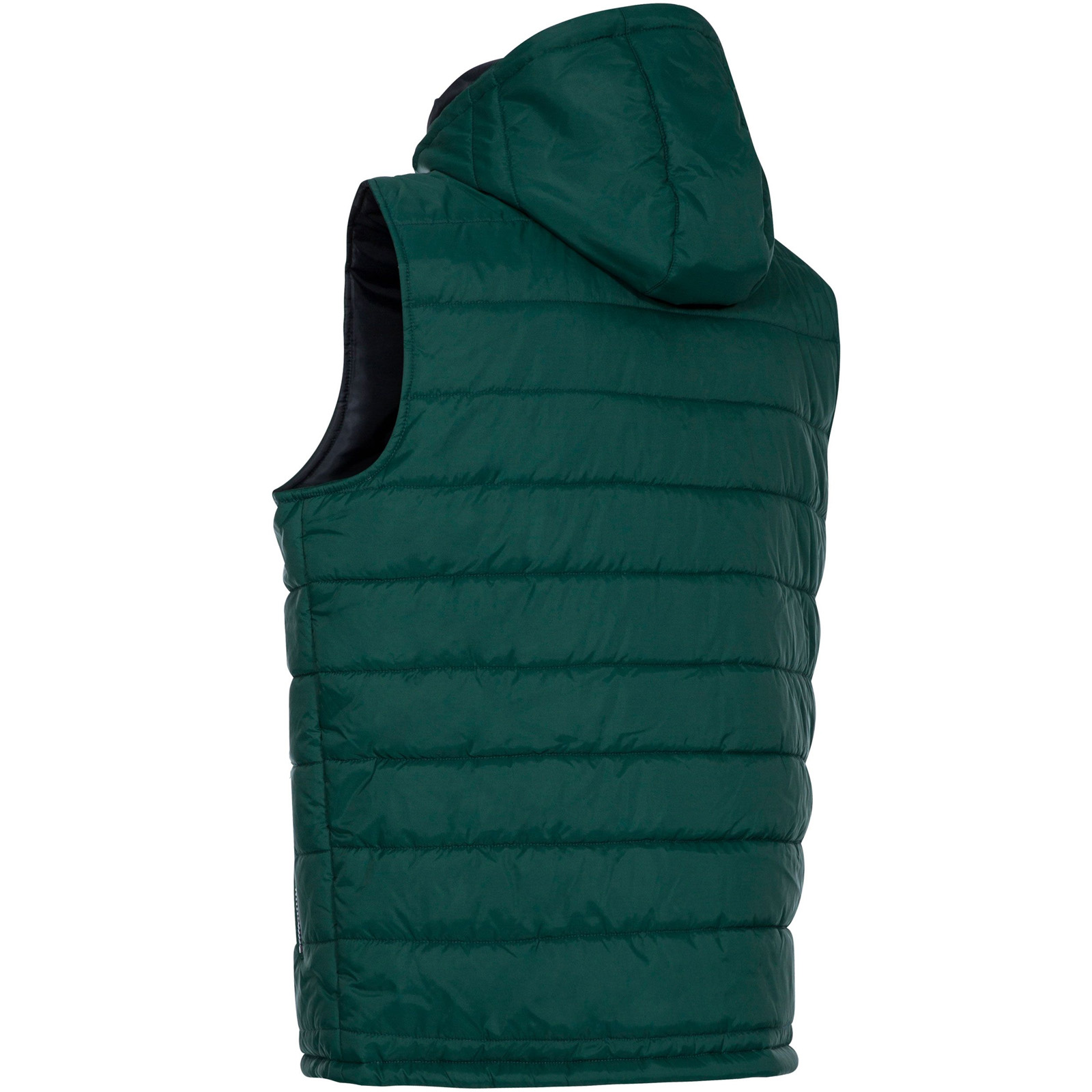 Trespass Mens Franklyn Padded Hooded Insulated Outdoor Gilet Jacket Bodywarmer - Picture 7 of 9