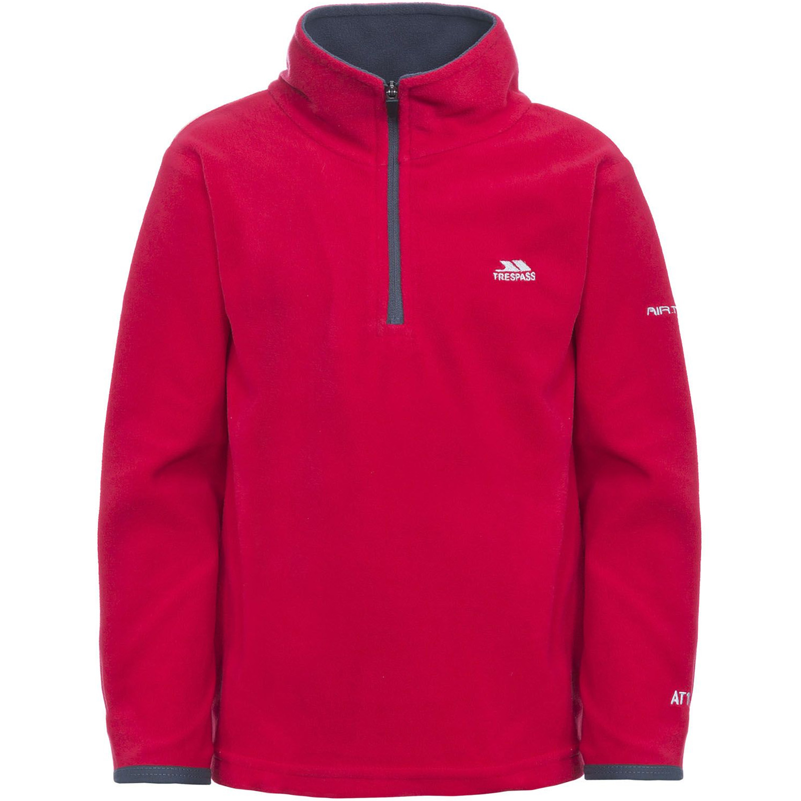 Trespass Kids Youths Etto Half Zip Outdoors Walking Hiking Pullover Fleece - Picture 8 of 13