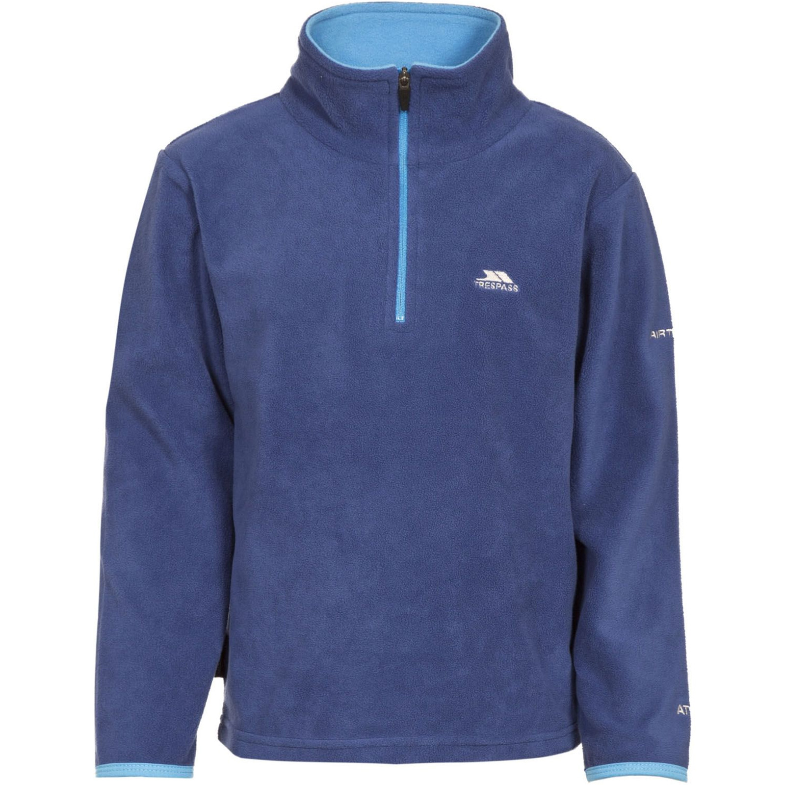 Trespass Kids Youths Etto Half Zip Outdoors Walking Hiking Pullover Fleece - Picture 12 of 13