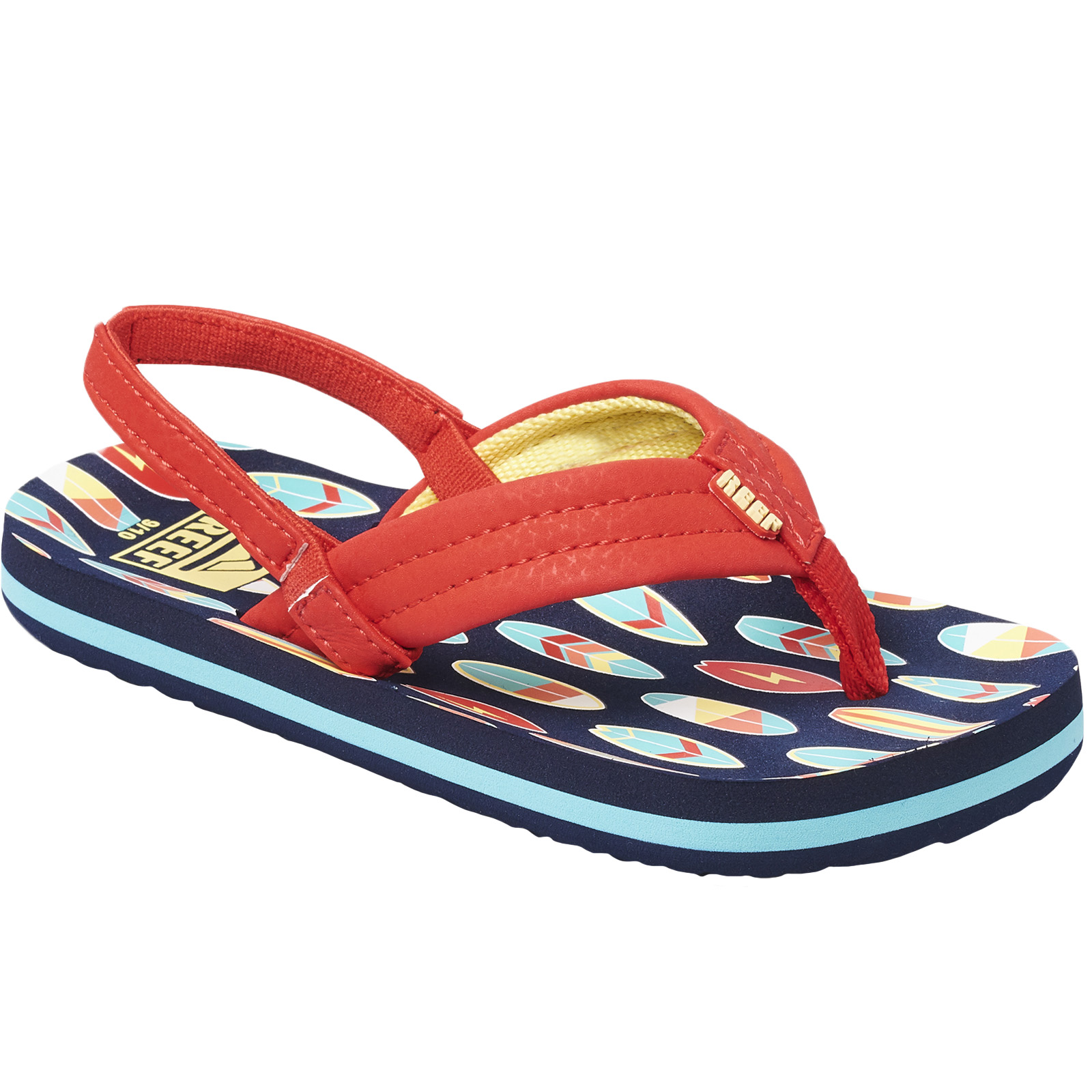 little ahi reef flip flops