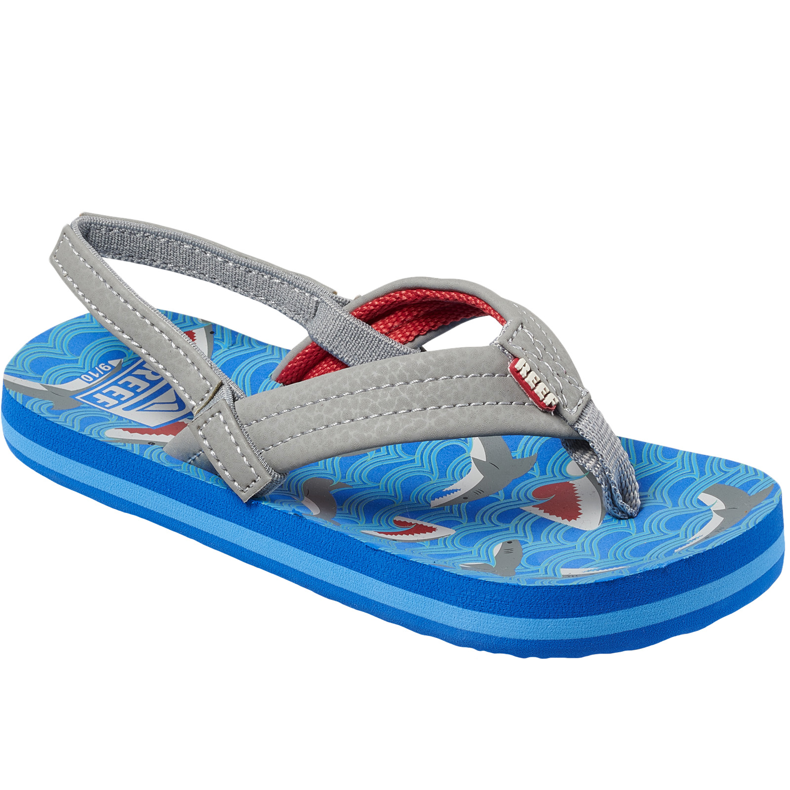 little ahi reef flip flops