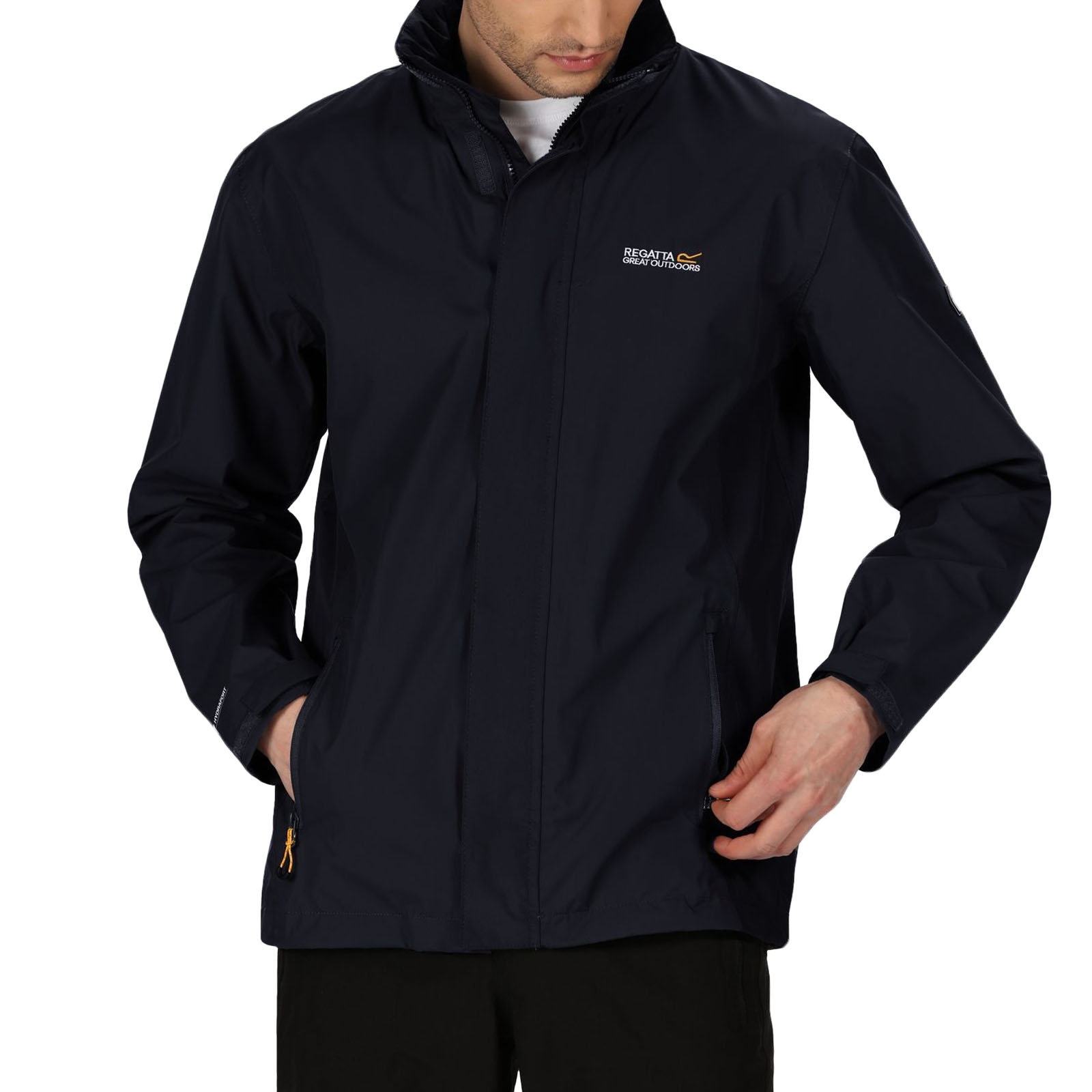 Regatta Mens Matt Lightweight Waterproof Hooded Outdoor Walking Jacket Coat eBay