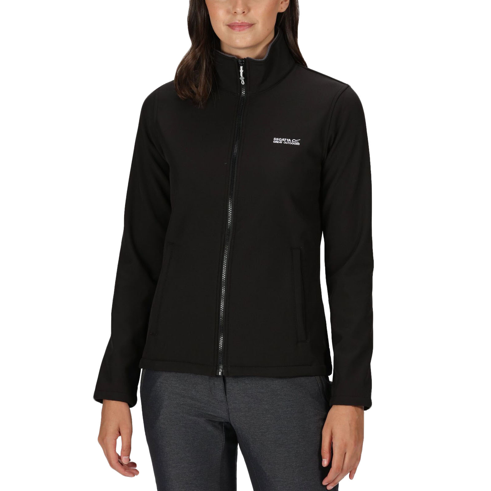 Regatta Women's Connie V Softshell Jacket - Black/Jkt