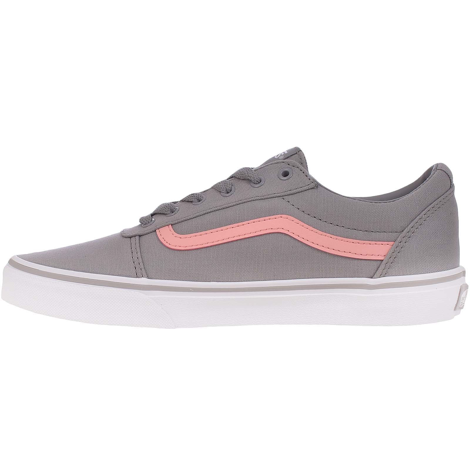 grey pink vans
