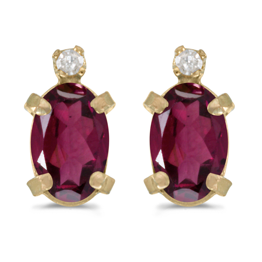 large morganite and rhodolite garnet gemstone dangle 14kt rose gold filled earrings