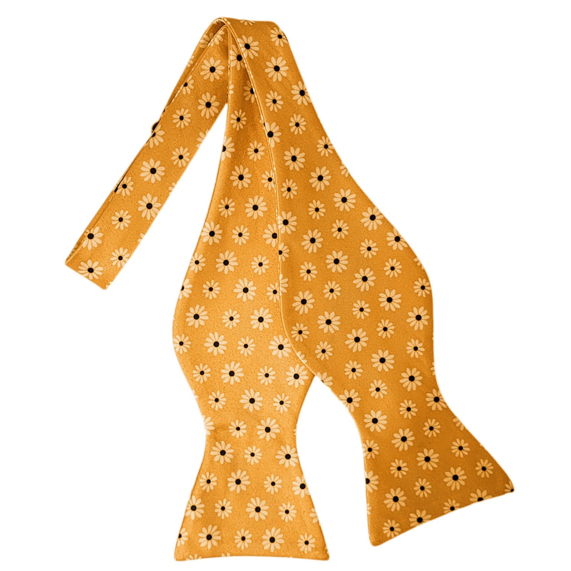 Men's Floral Printed 2.75" x 4.75" Adjustable 16" - 21" Self-Tie Bow Tie - Picture 13 of 40