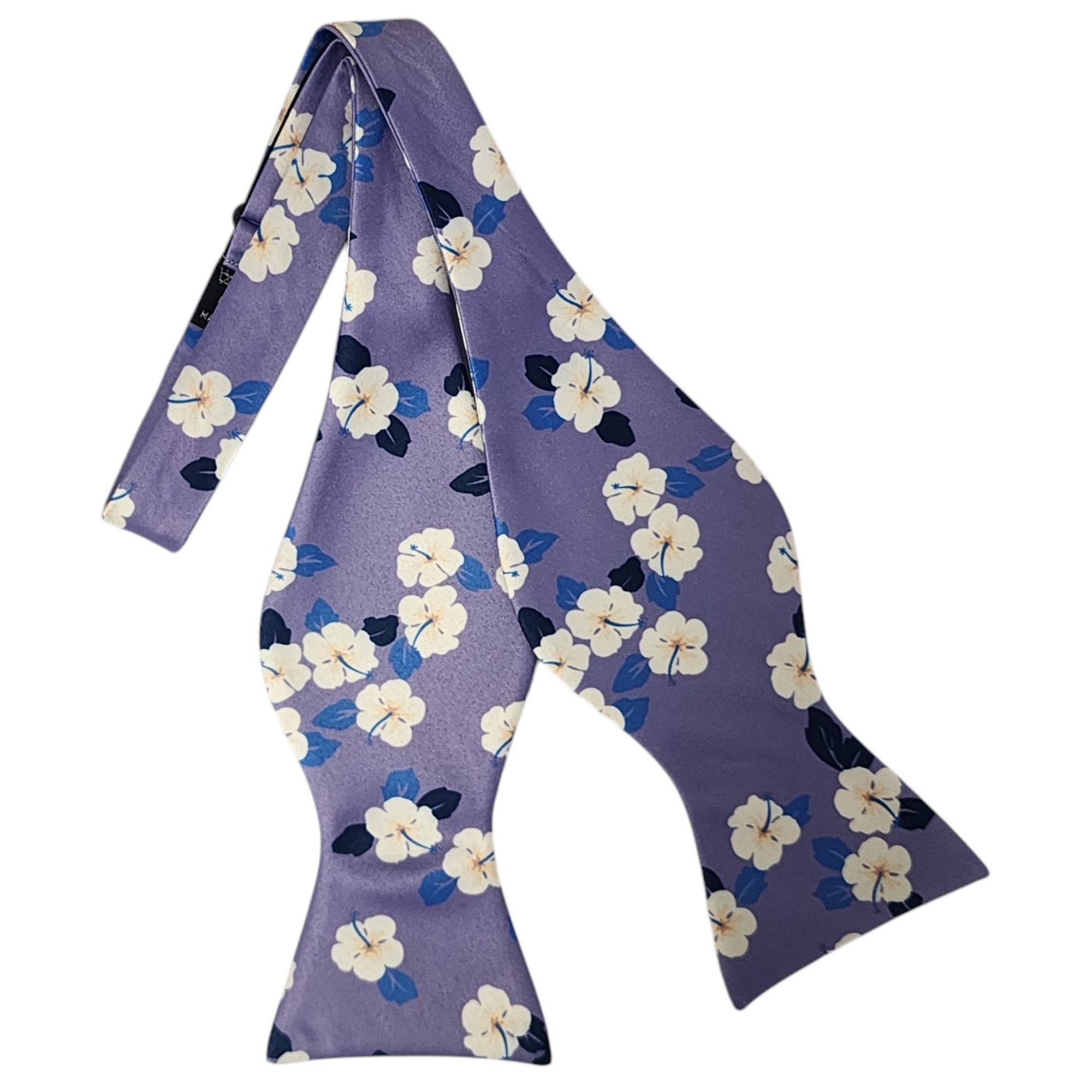 Men's Floral Printed 2.75" x 4.75" Adjustable 16" - 21" Self-Tie Bow Tie - Picture 19 of 40