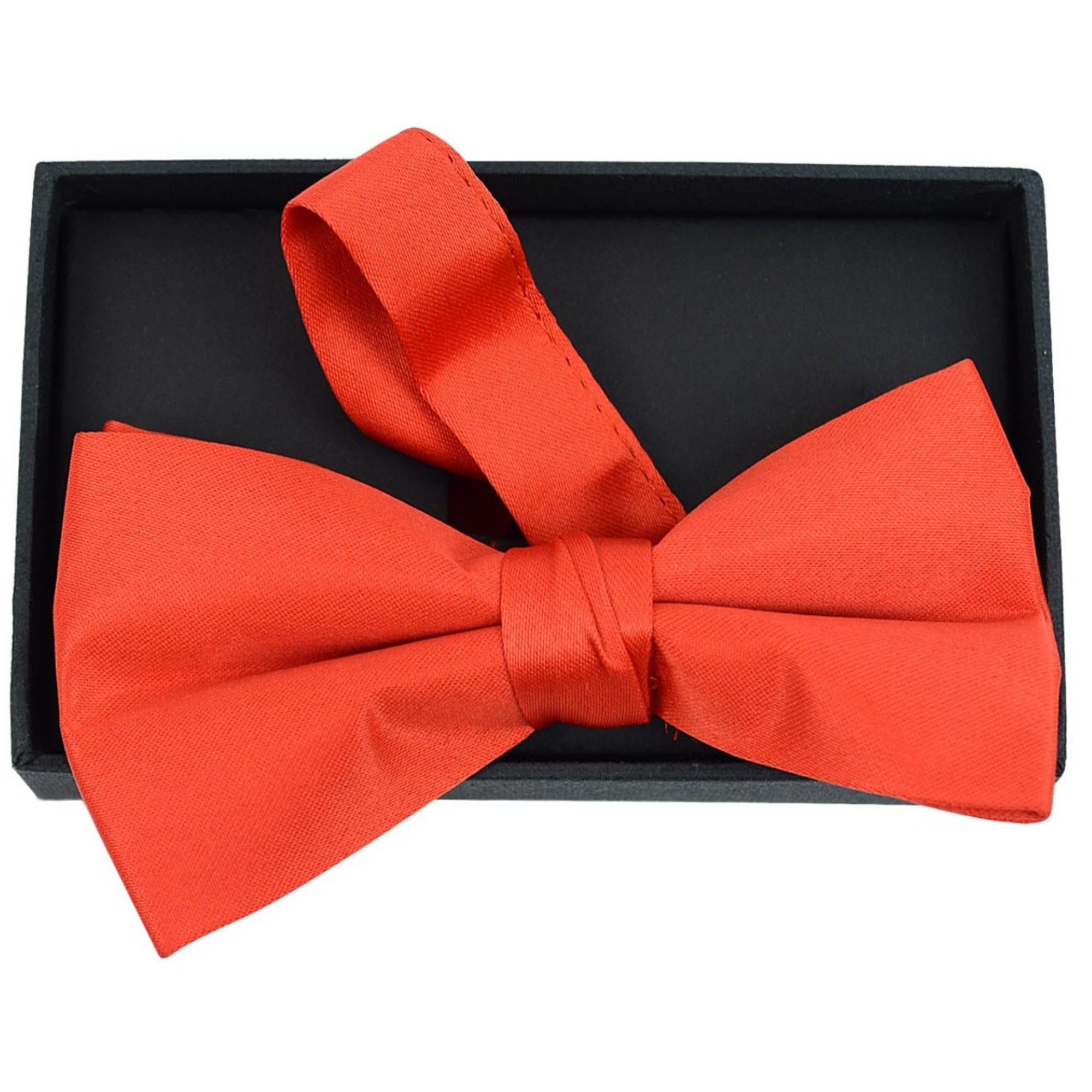 Young Boy's Pre-tied Adjustable Length Bow Tie - Formal Tuxedo Solid Color - Picture 40 of 43