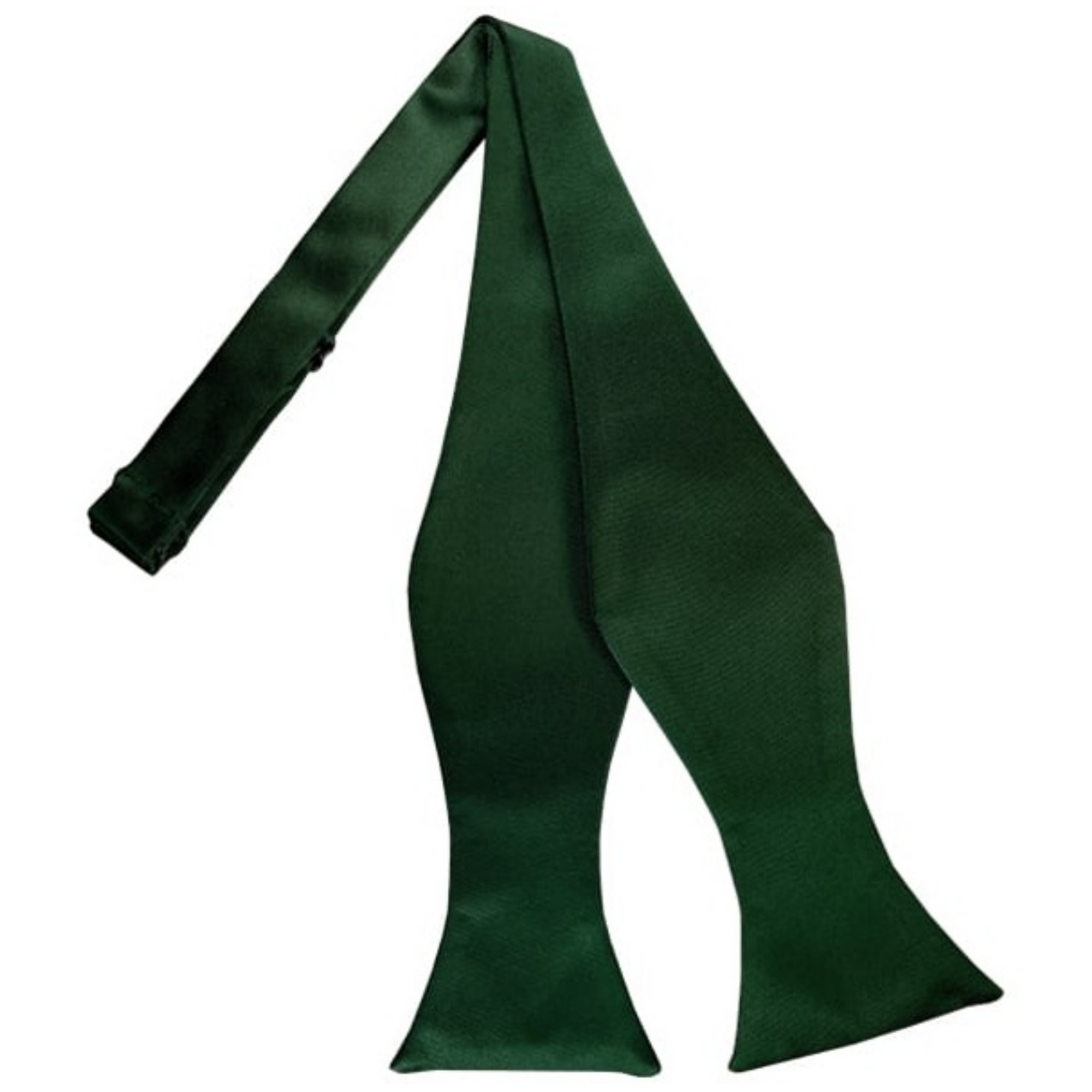 Men's Solid Color 2.75" x 4.75" Adjustable 16" - 22" Self-Tie Bow Tie for - Picture 23 of 69