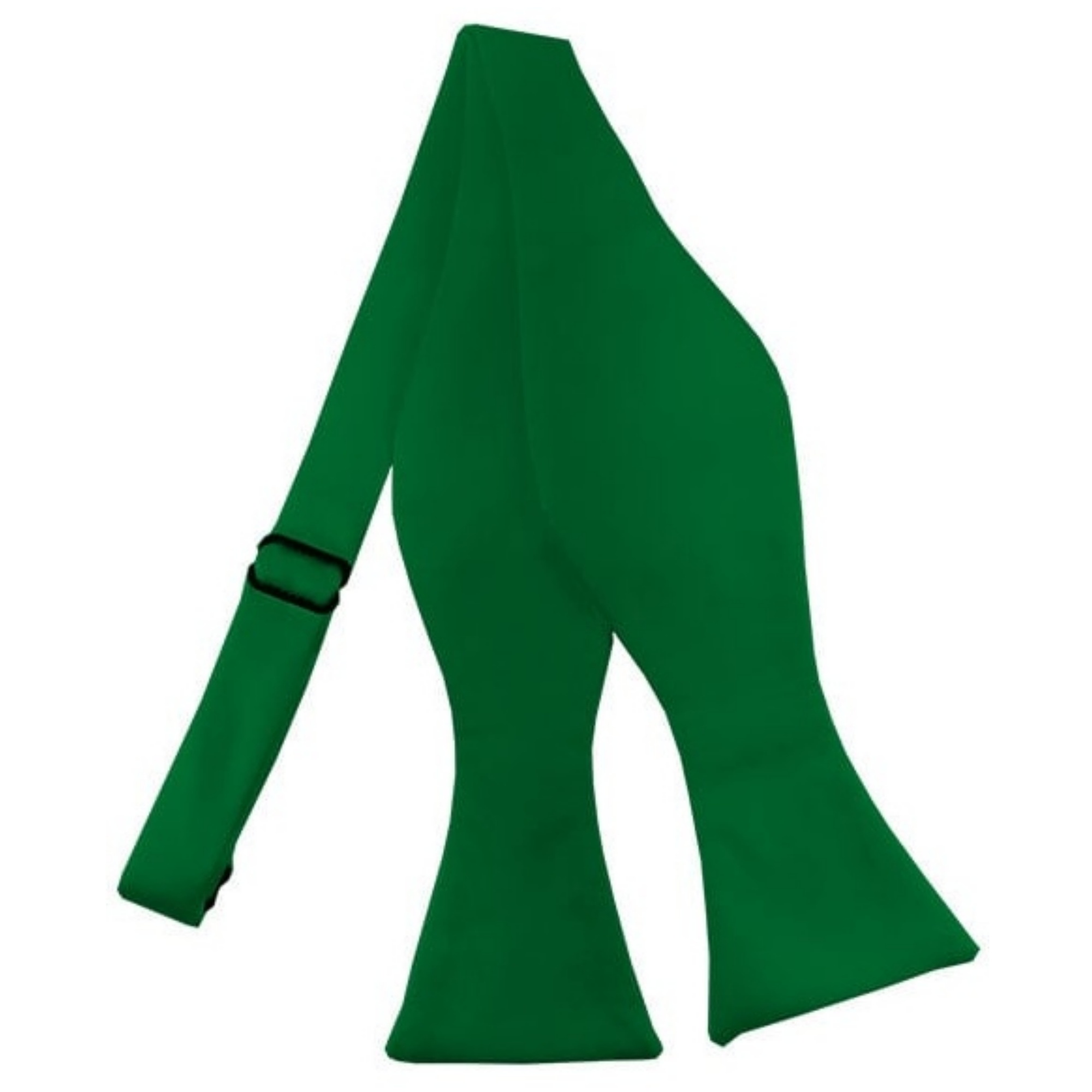 Men's Solid Color 2.75" x 4.75" Adjustable 16" - 22" Self-Tie Bow Tie for - Picture 34 of 69