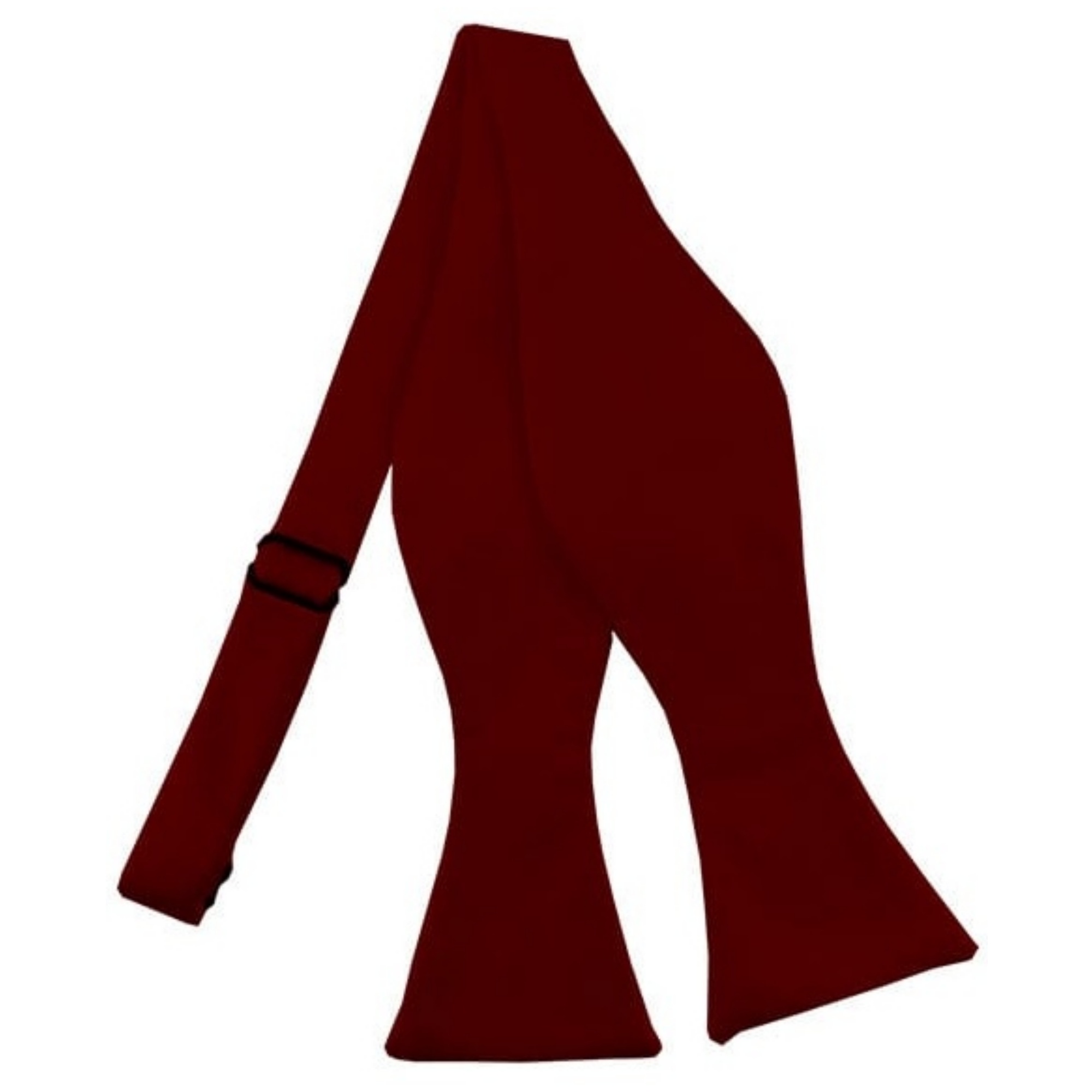 Men's Solid Color 2.75" x 4.75" Adjustable 16" - 22" Self-Tie Bow Tie for - Picture 8 of 69