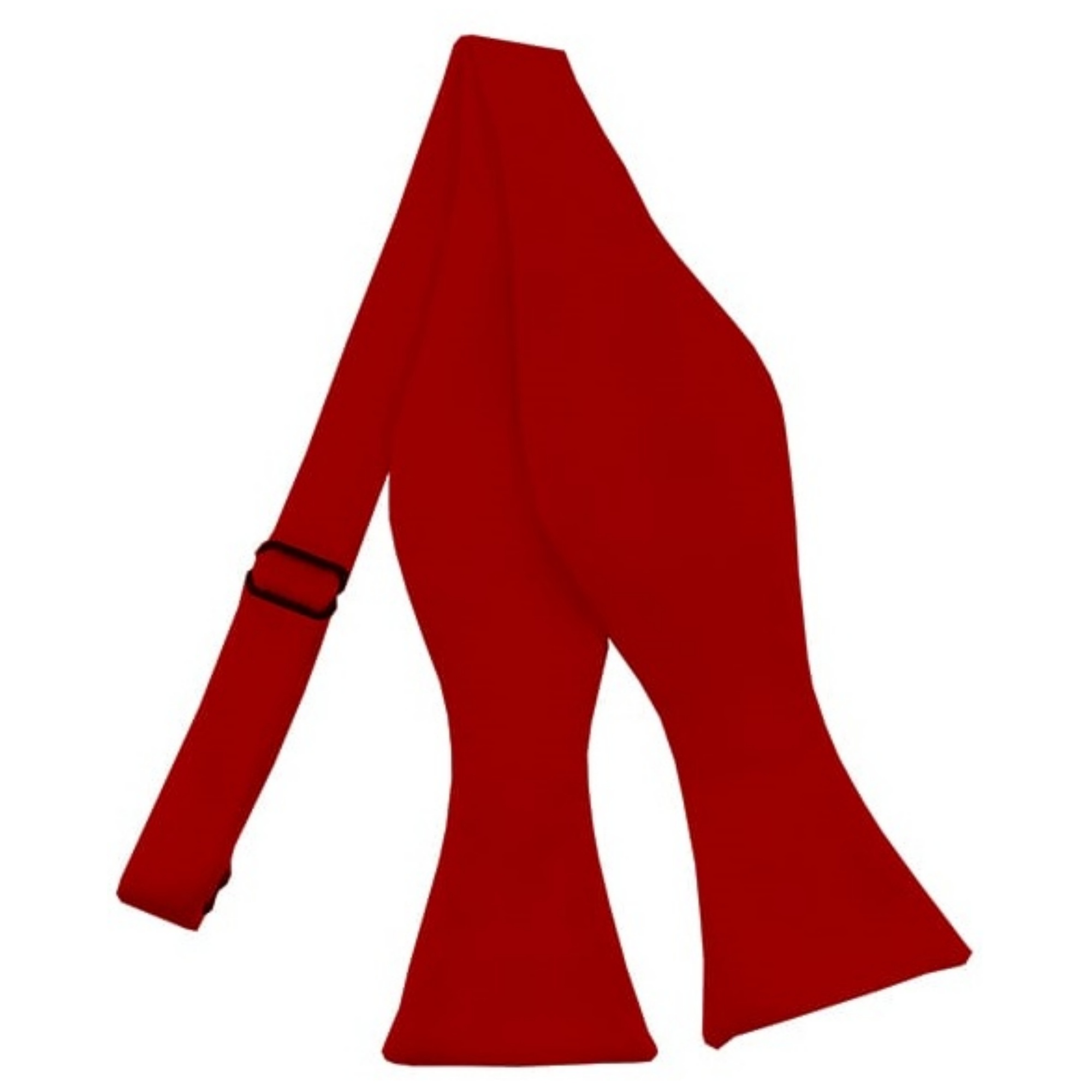 Men's Solid Color 2.75" x 4.75" Adjustable 16" - 22" Self-Tie Bow Tie for - Picture 16 of 69