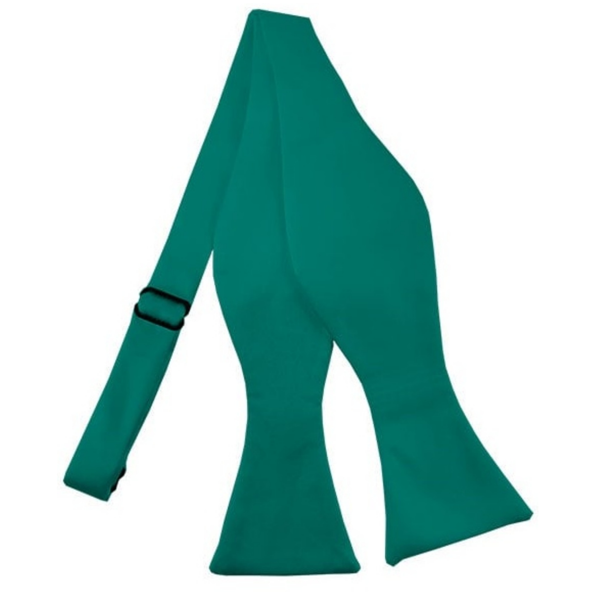 Men's Solid Color 2.75" x 4.75" Adjustable 16" - 22" Self-Tie Bow Tie for - Picture 64 of 69