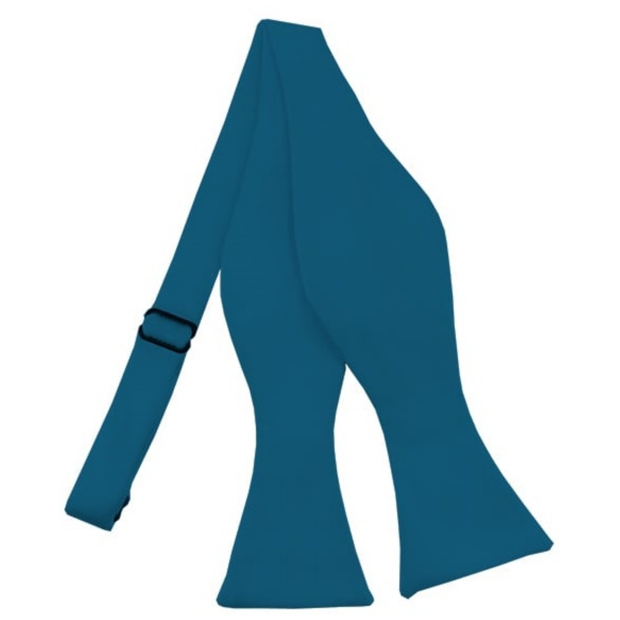Men's Solid Color 2.75" x 4.75" Adjustable 16" - 22" Self-Tie Bow Tie for - Picture 48 of 69