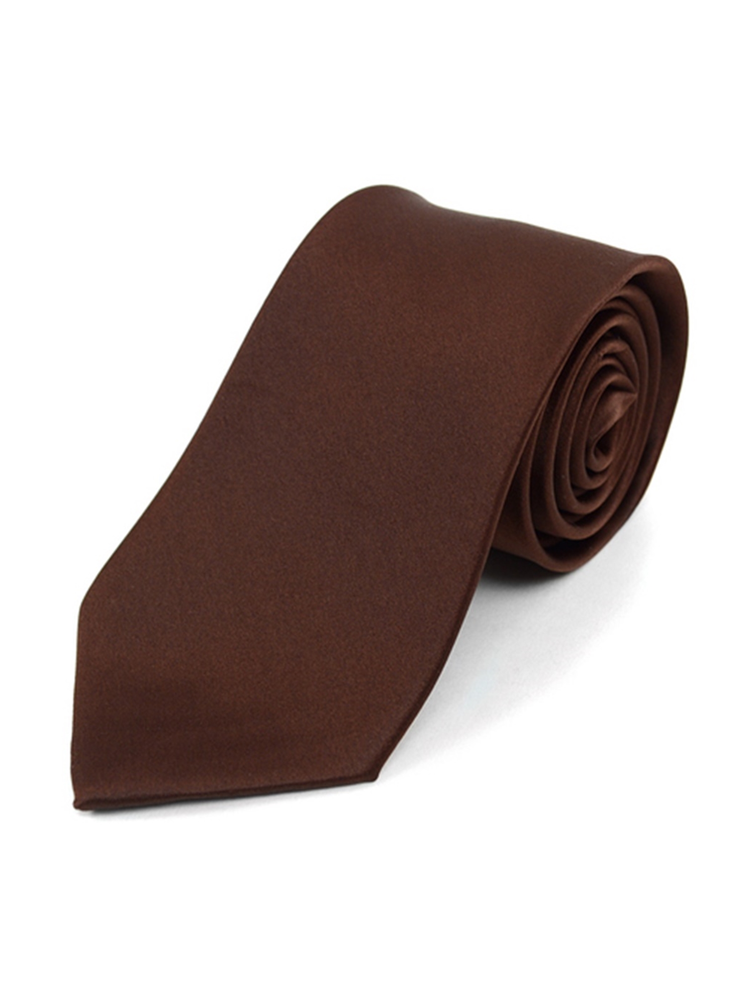 Boy's Age 12-16 Solid Color Wedding Necktie - Picture 8 of 29