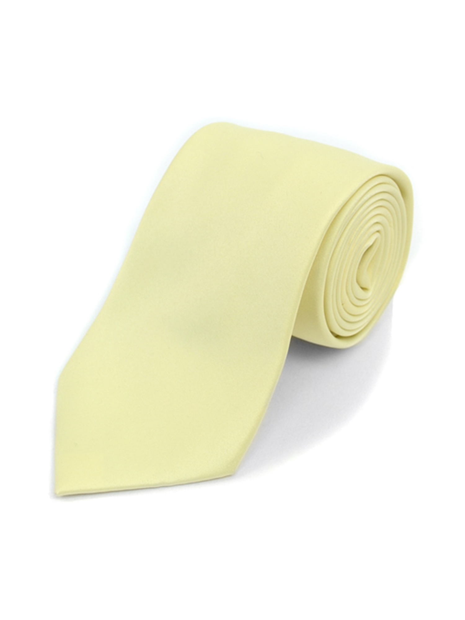 Boy's Age 12-16 Solid Color Wedding Necktie - Picture 16 of 29