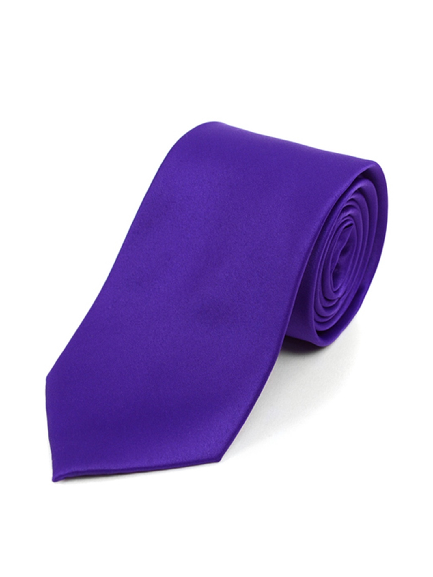 Boy's Age 12-16 Solid Color Wedding Necktie - Picture 22 of 29