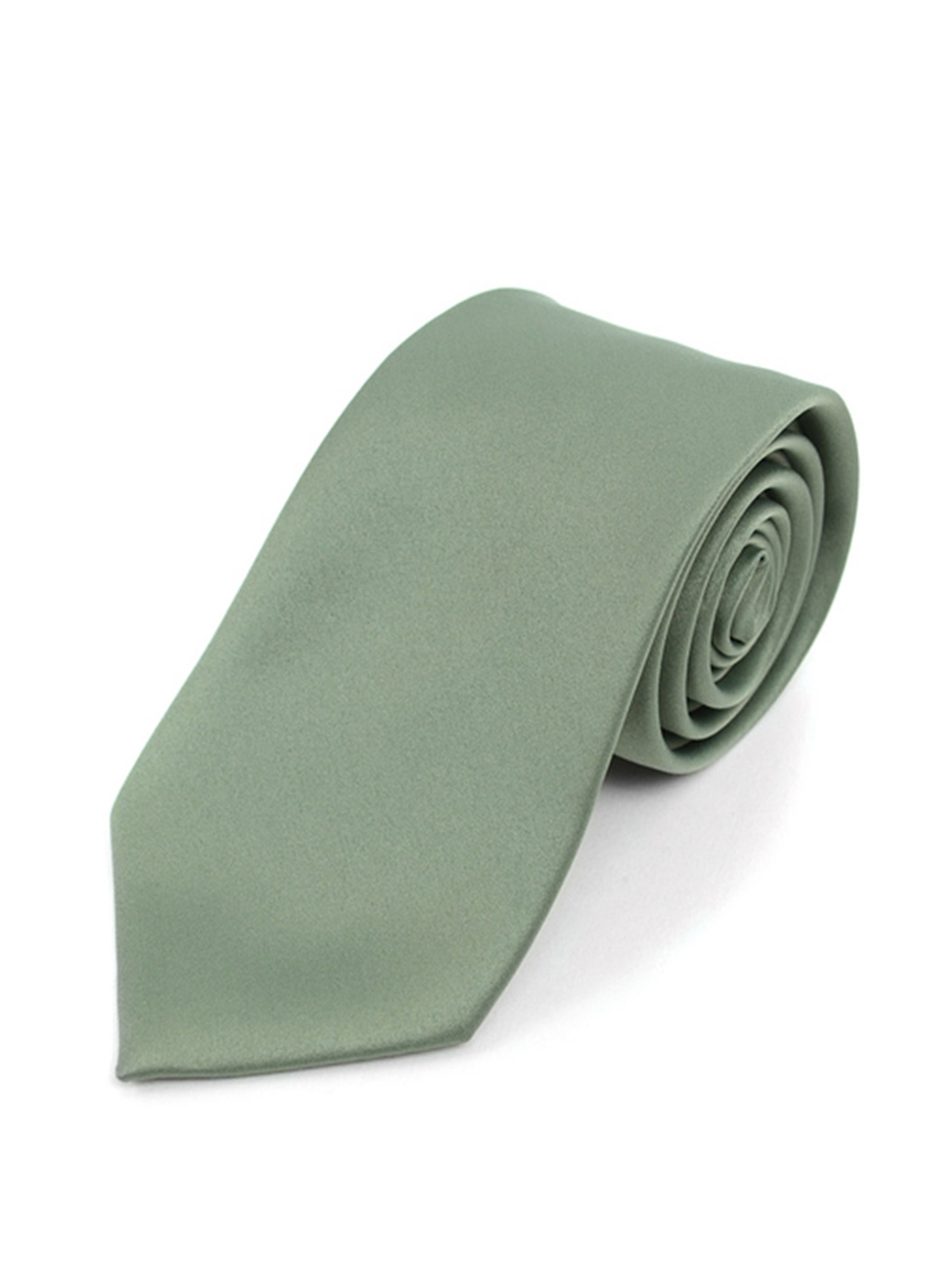 Boy's Age 12-16 Solid Color Wedding Necktie - Picture 25 of 29