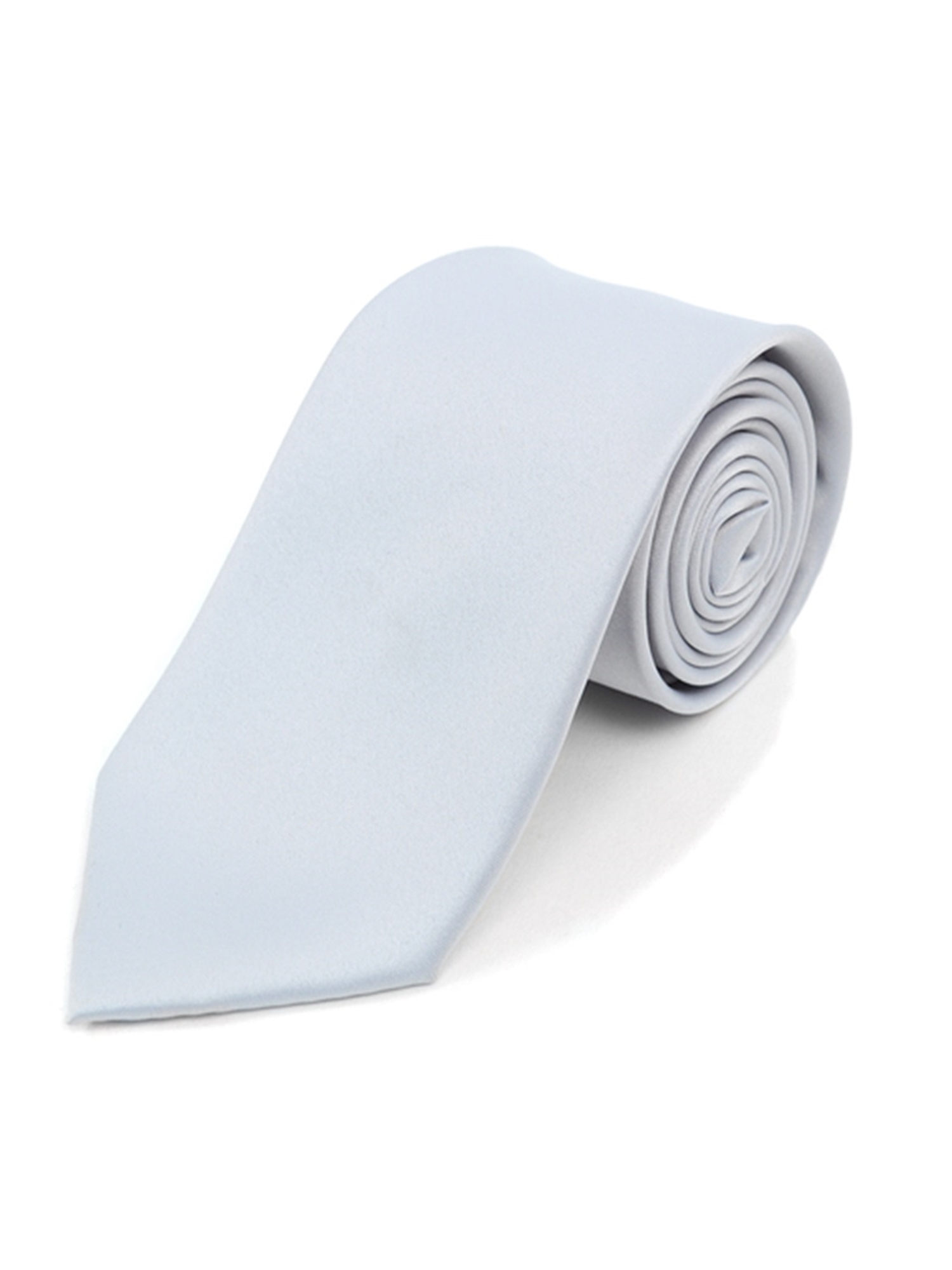 Boy's Age 12-16 Solid Color Wedding Necktie - Picture 27 of 29