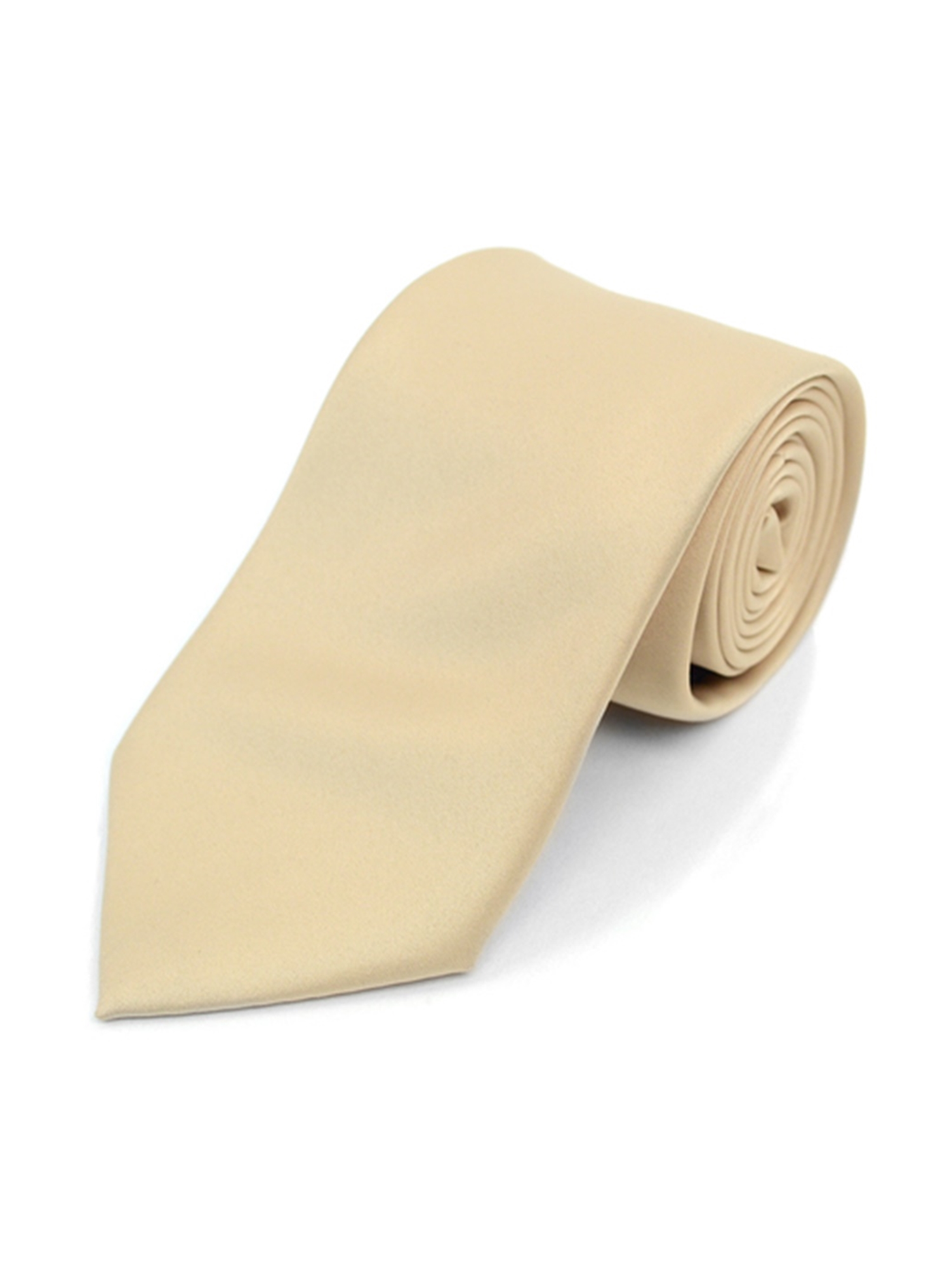 Boy's Age 12-16 Solid Color Wedding Necktie - Picture 28 of 29
