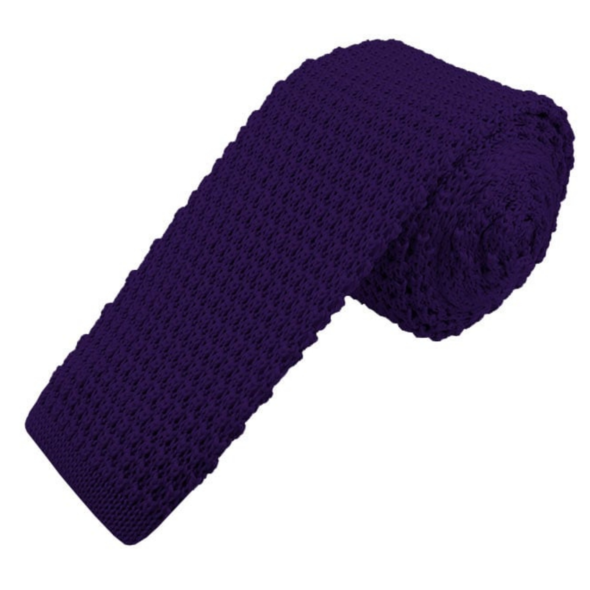 Corbatas de punto de color liso de 2,5 pulgadas de ancho y 58 pulgadas de largo para hombre - Imagen 8 de 12