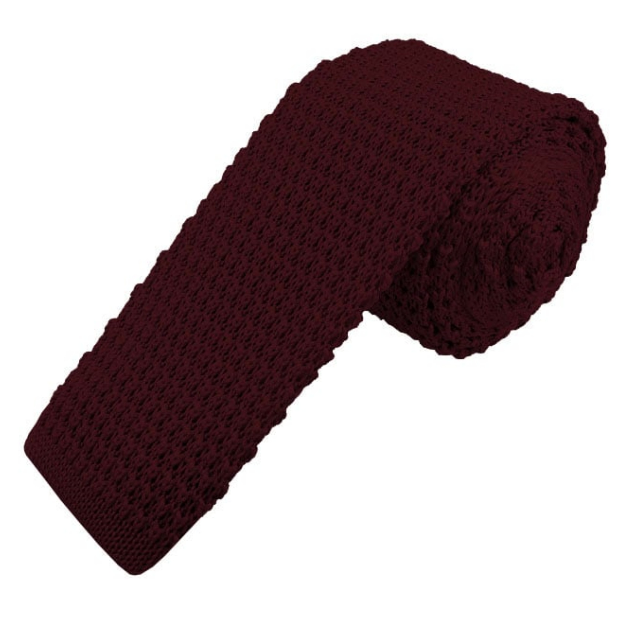 Corbatas de punto de color liso de 2,5 pulgadas de ancho y 58 pulgadas de largo para hombre - Imagen 10 de 12