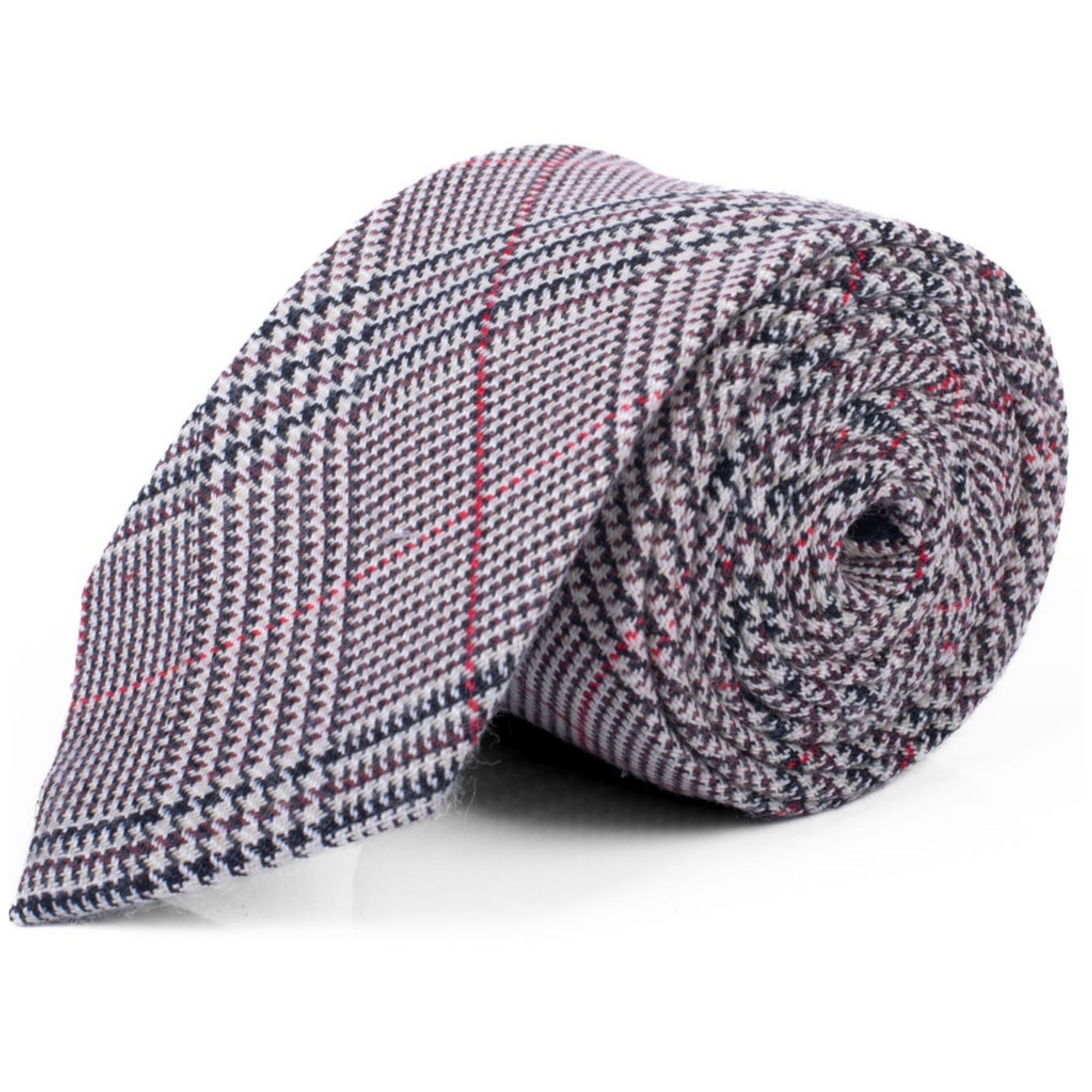 Corbatas para hombre a cuadros de 2,75 pulgadas de ancho y 57 pulgadas de largo 100 % algodón - Imagen 8 de 55