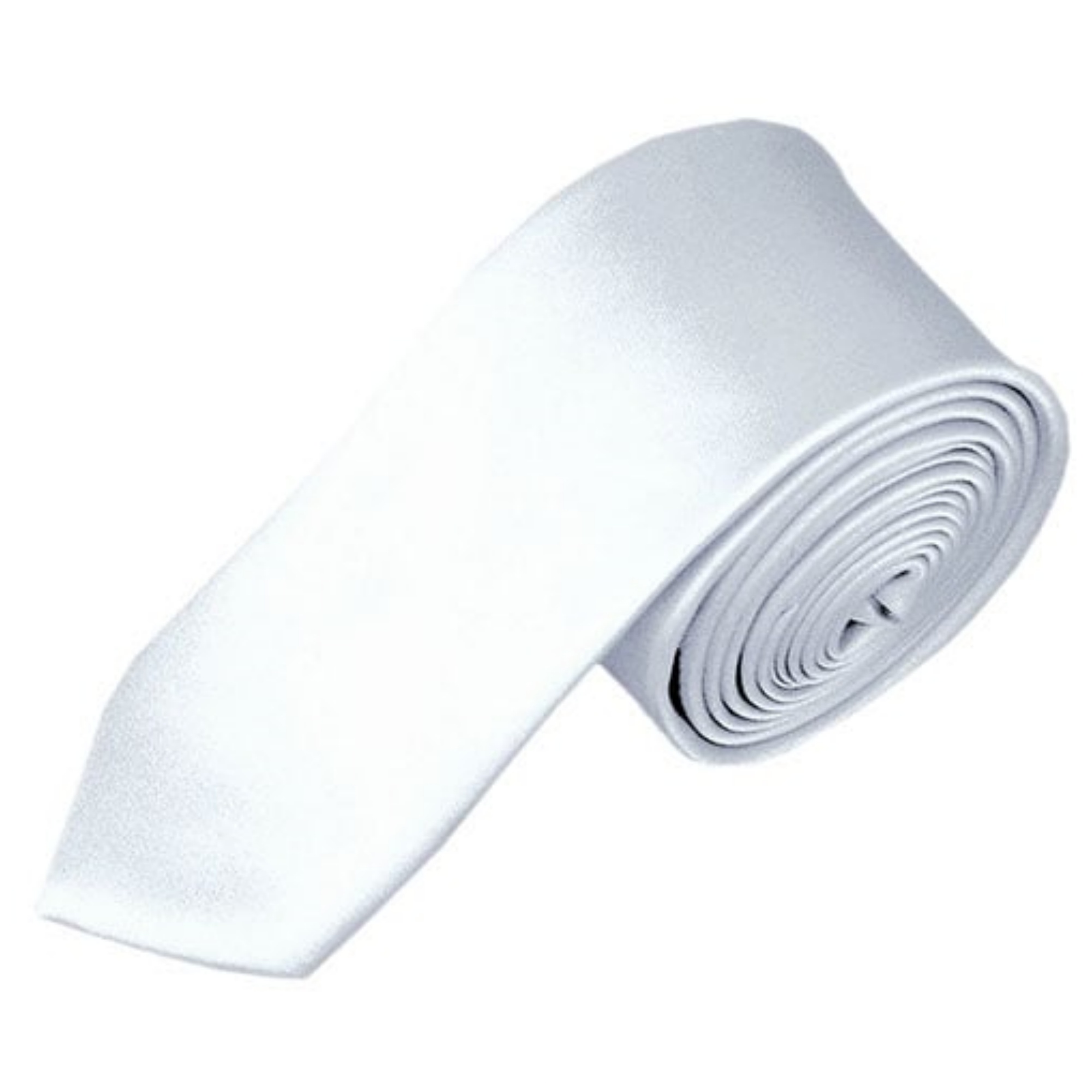 Men's Solid Color Skinny 2 Inch Wide And 57 Inch Long Neckties - Picture 54 of 54