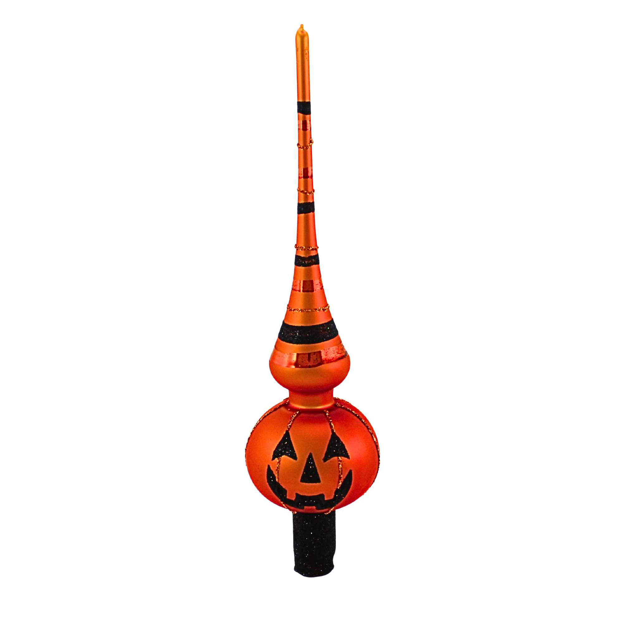Santa Land 13.00in Ferguson Mcfright Tree Topper, Glass, Finial Halloween - Picture 9 of 11