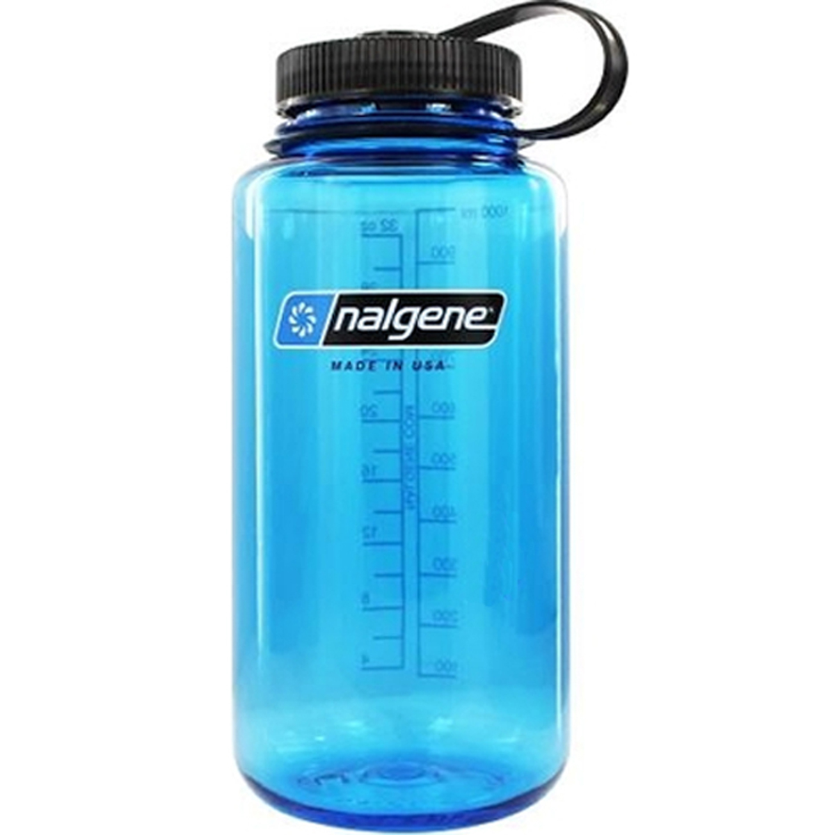 Nalgene Tritan Wide Mouth Water Bottle 32 Oz Blue Black