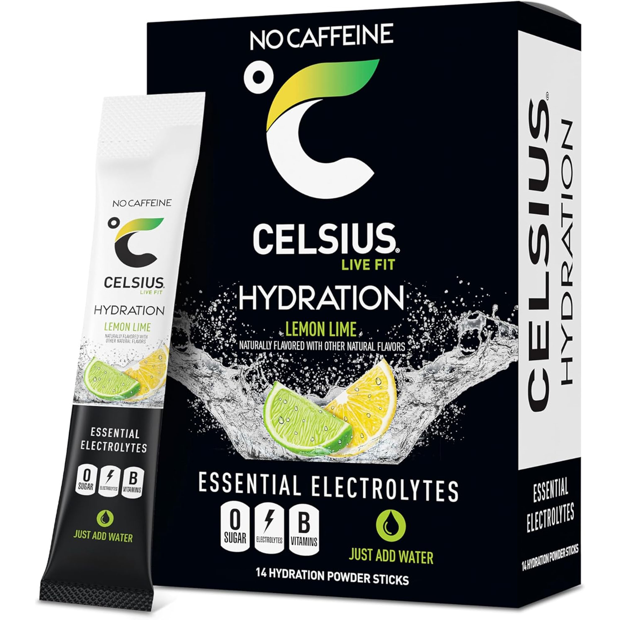 Celsius Hydration Sugar Free Electrolyte Drink Mix 6 Pack