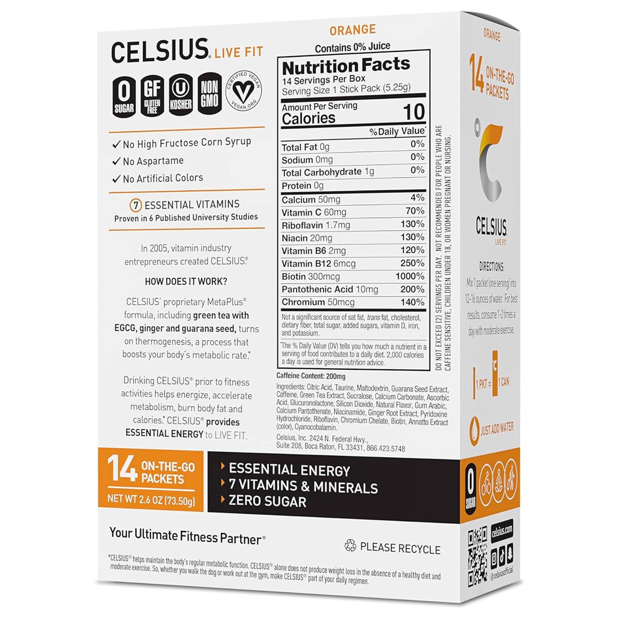 Barra en polvo Celsius On-The-Go Zero - Imagen 18 de 30