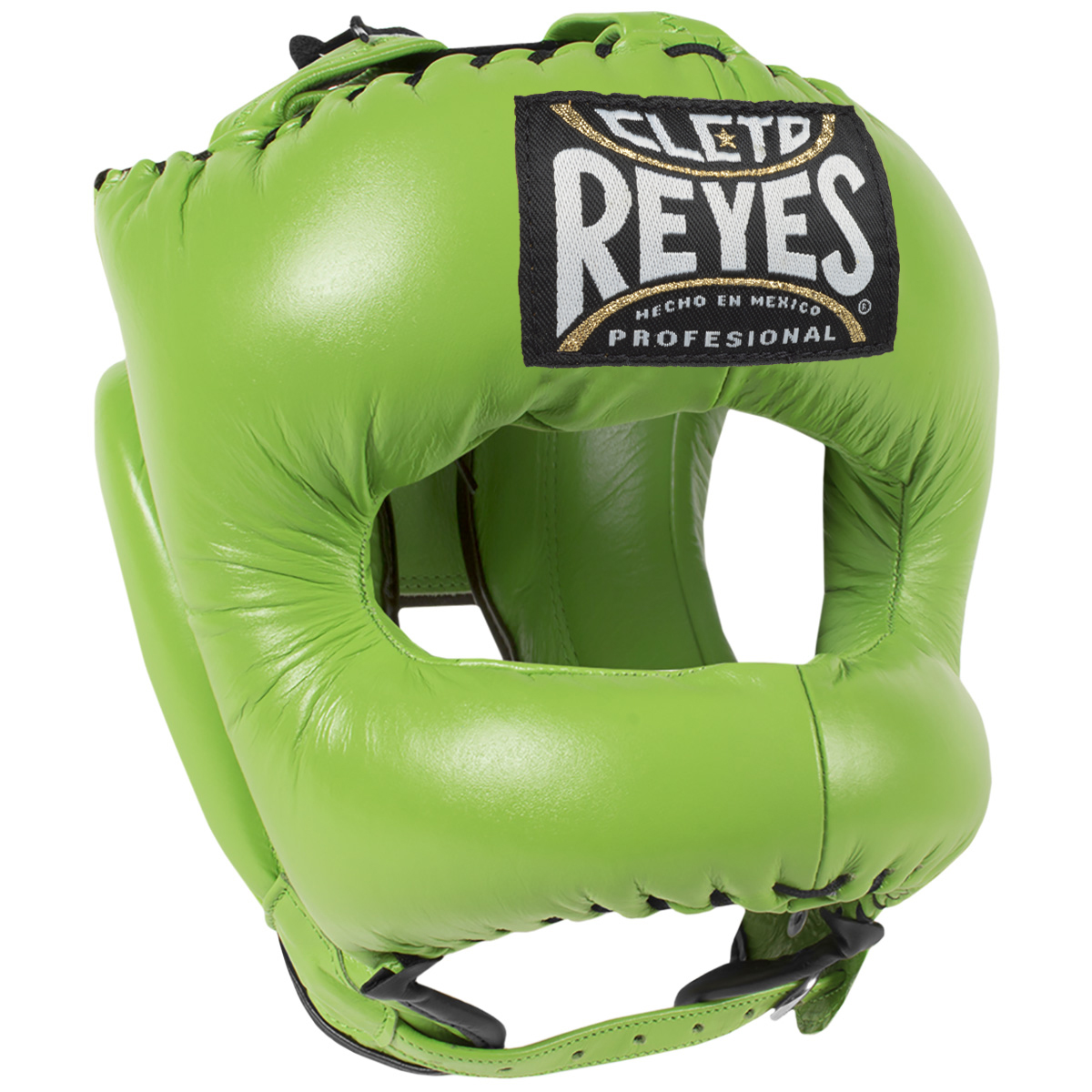 Cleto Reyes Traditional Leather Boxing Headgear with Nylon Face Bar Pink